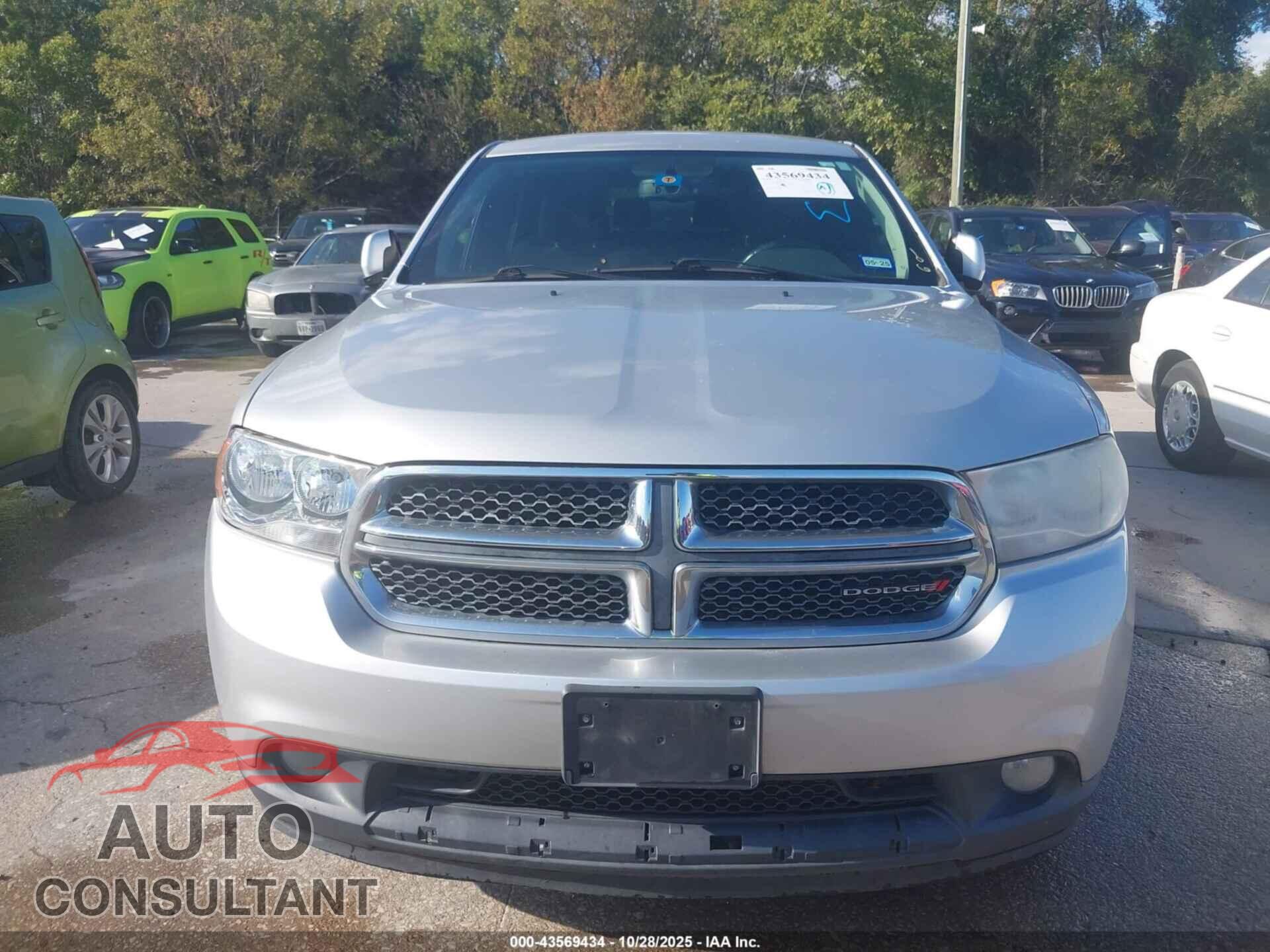 DODGE DURANGO 2013 - 1C4RDHAG2DC637398