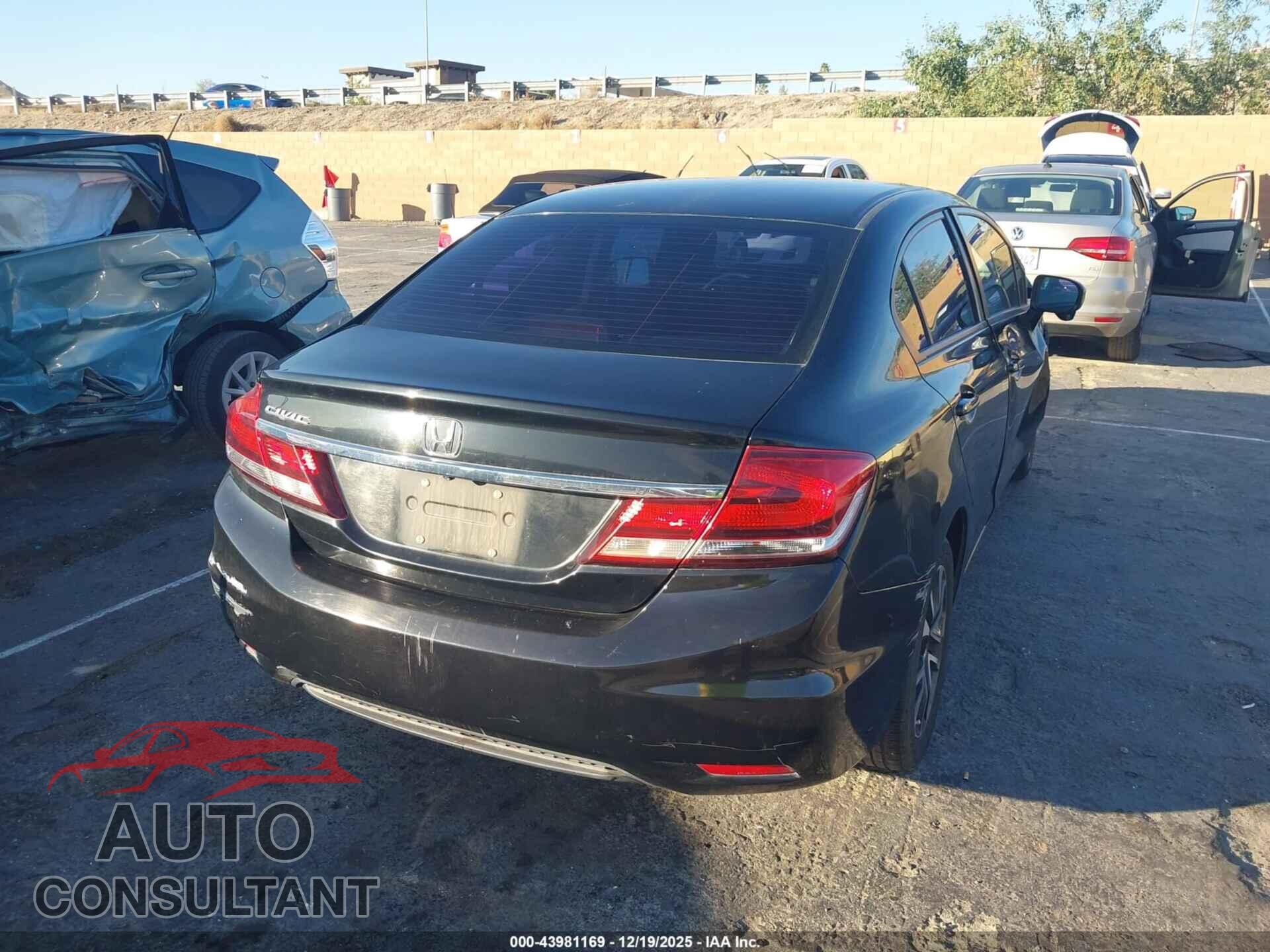 HONDA CIVIC 2014 - 19XFB2F80EE257669