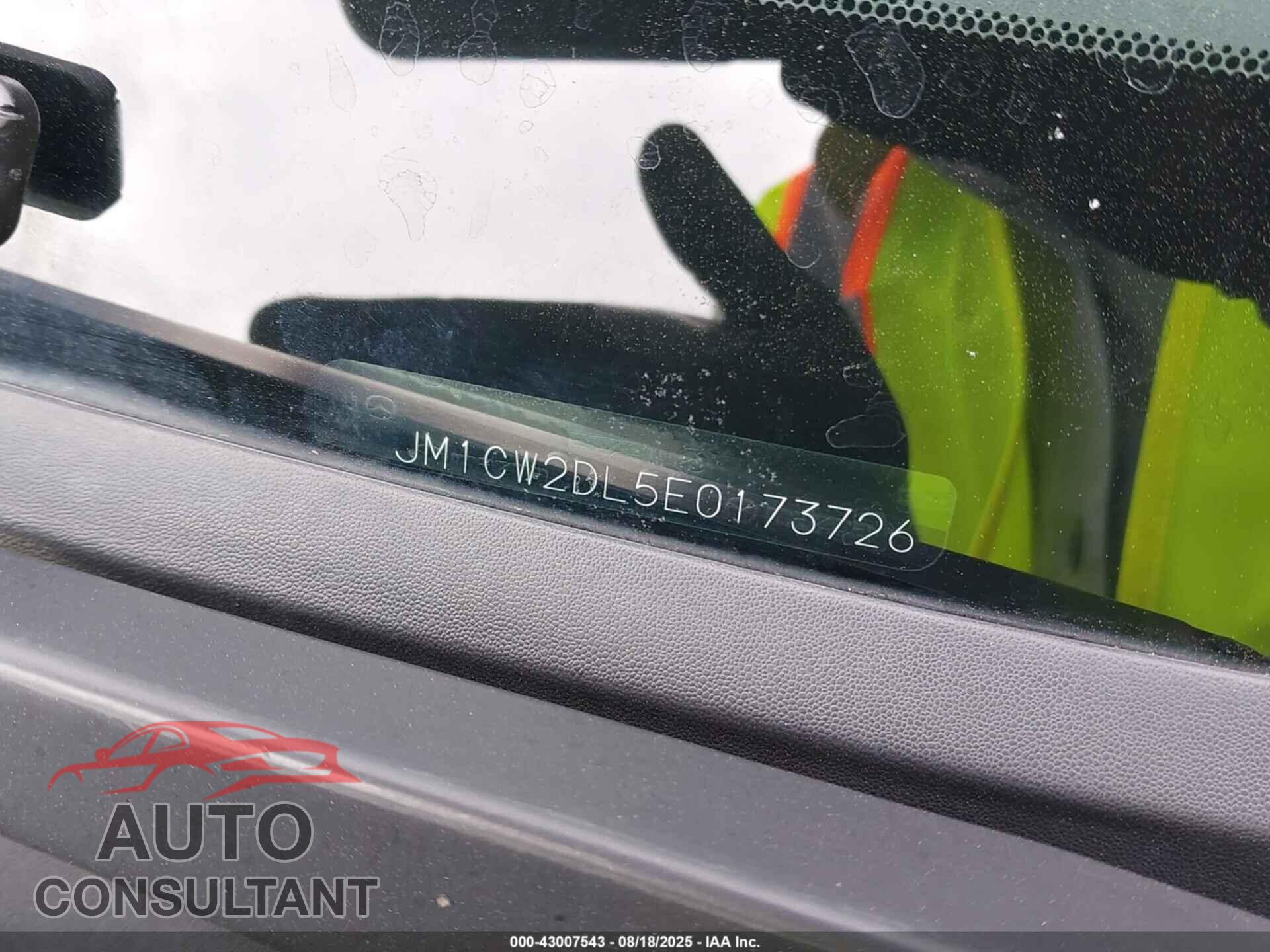 MAZDA MAZDA5 2014 - JM1CW2DL5E0173726