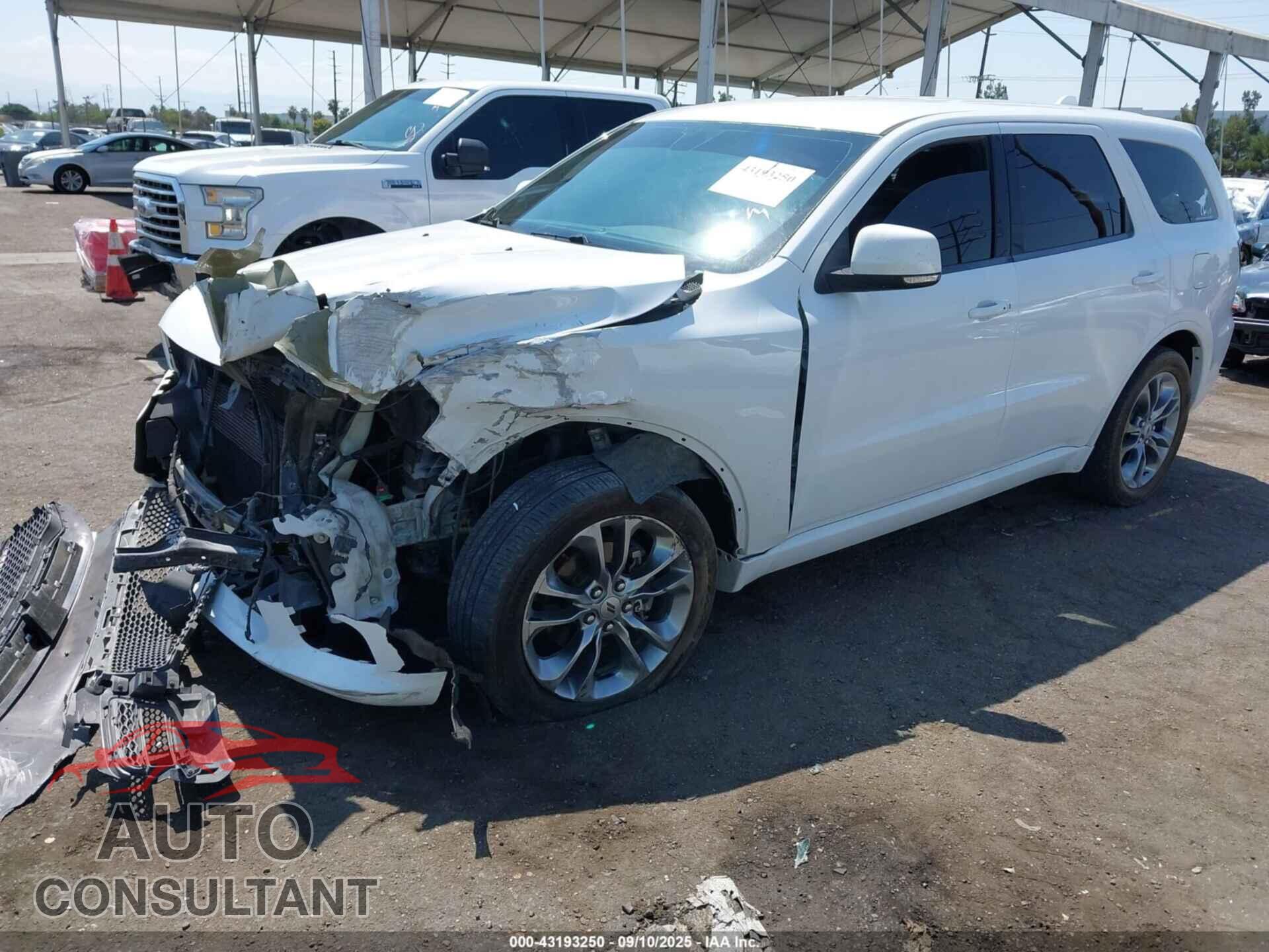 DODGE DURANGO 2019 - 1C4RDHDG9KC824470