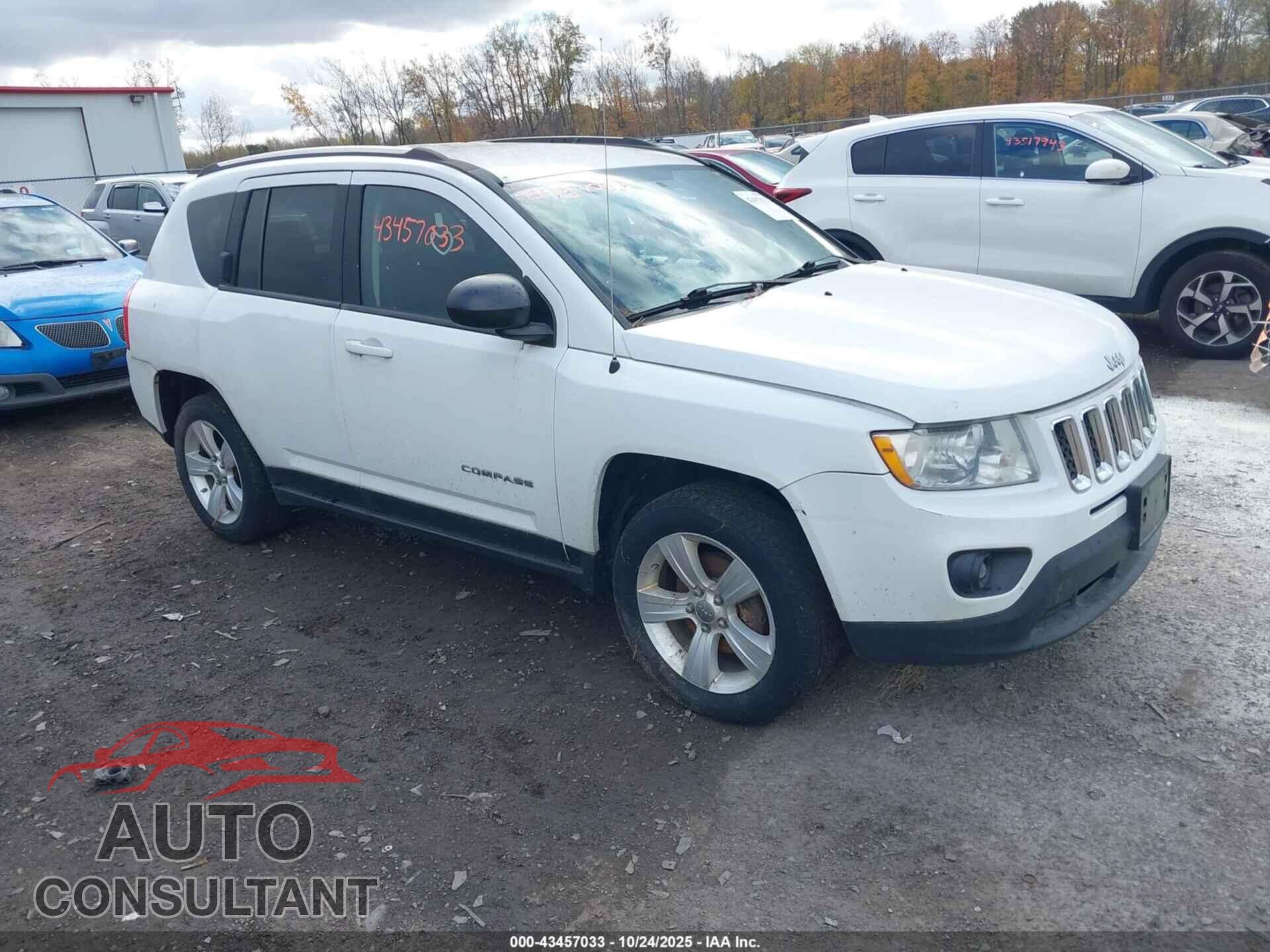 JEEP COMPASS 2012 - 1C4NJDEB6CD620160