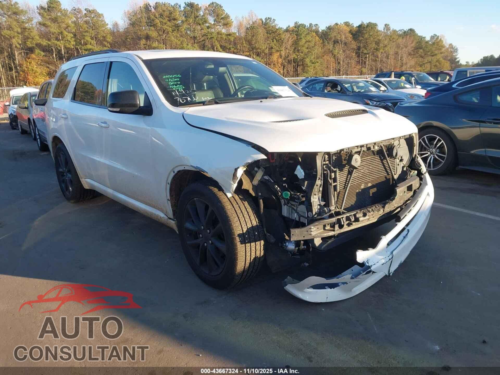 DODGE DURANGO 2018 - 1C4RDHDG6JC384934