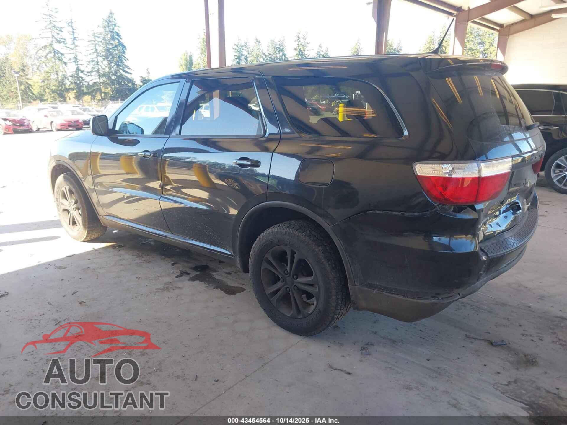 DODGE DURANGO 2012 - 1C4RDJAG9CC182815