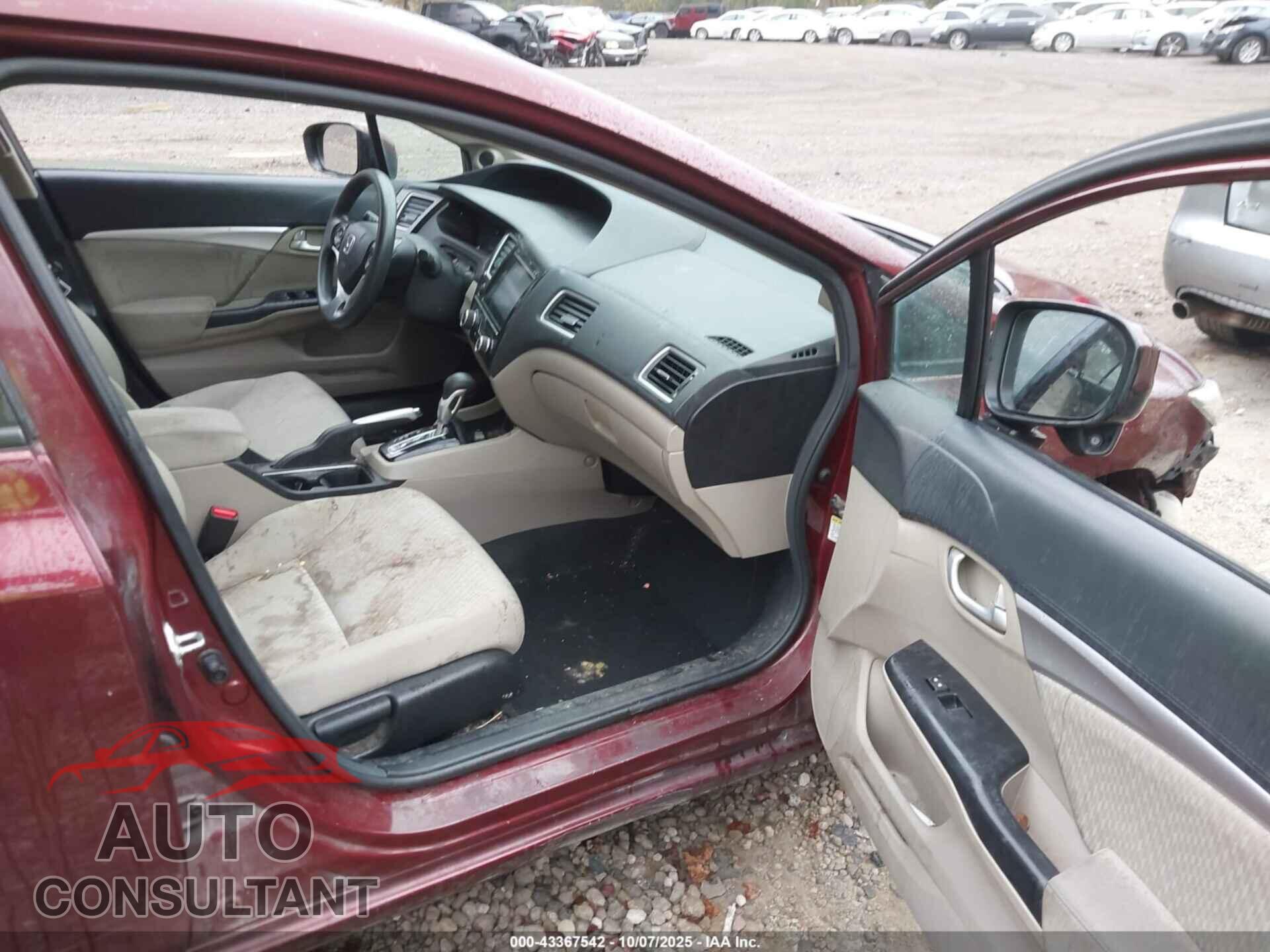 HONDA CIVIC 2015 - 2HGFB2F82FH555261