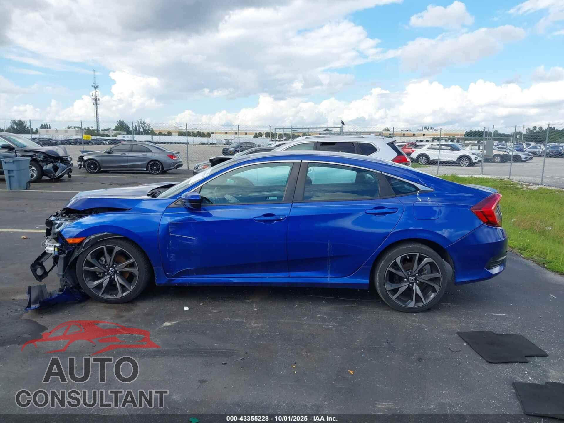 HONDA CIVIC 2021 - 2HGFC2F89MH533770