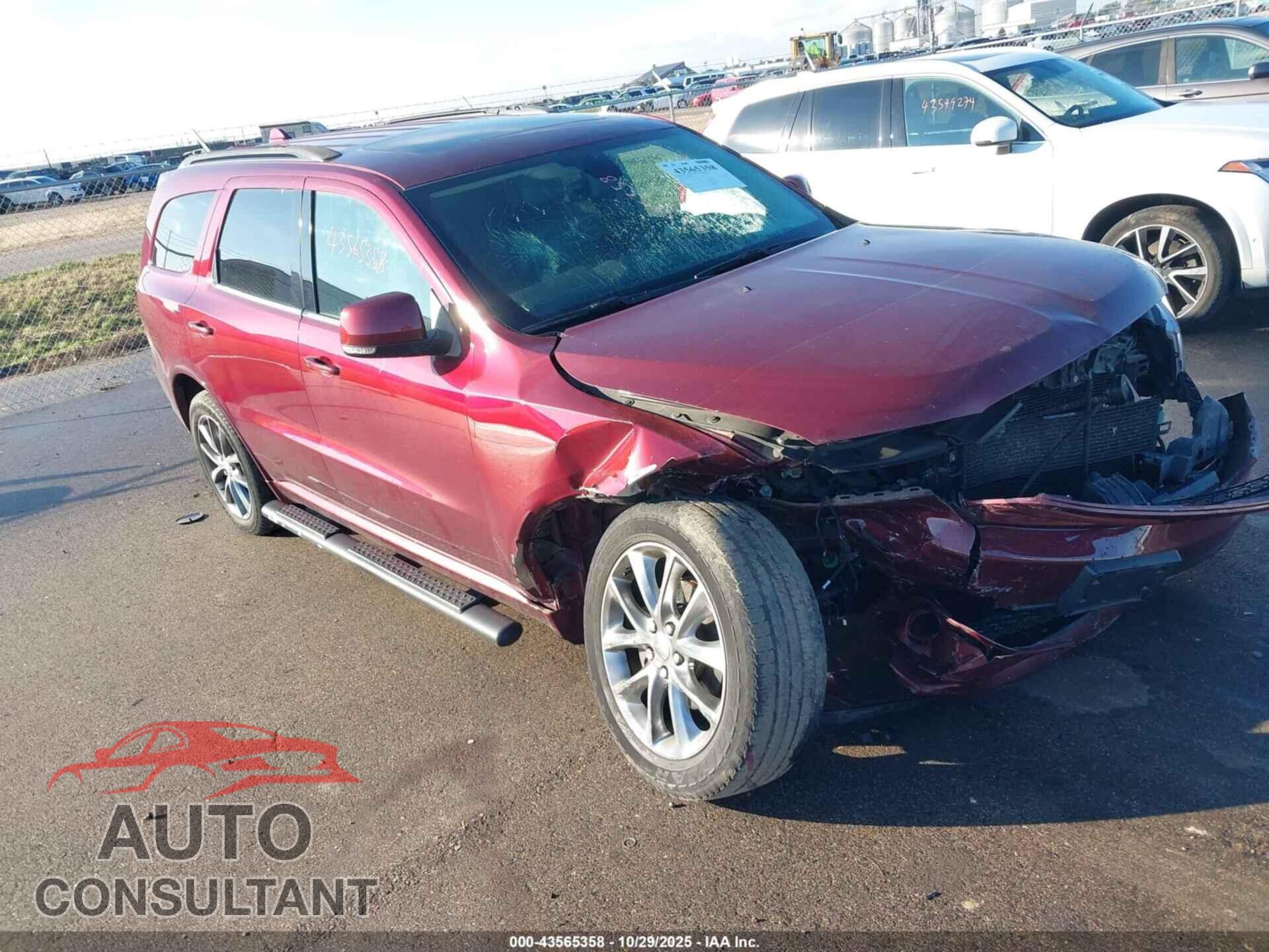 DODGE DURANGO 2017 - 1C4RDJDG2HC652718