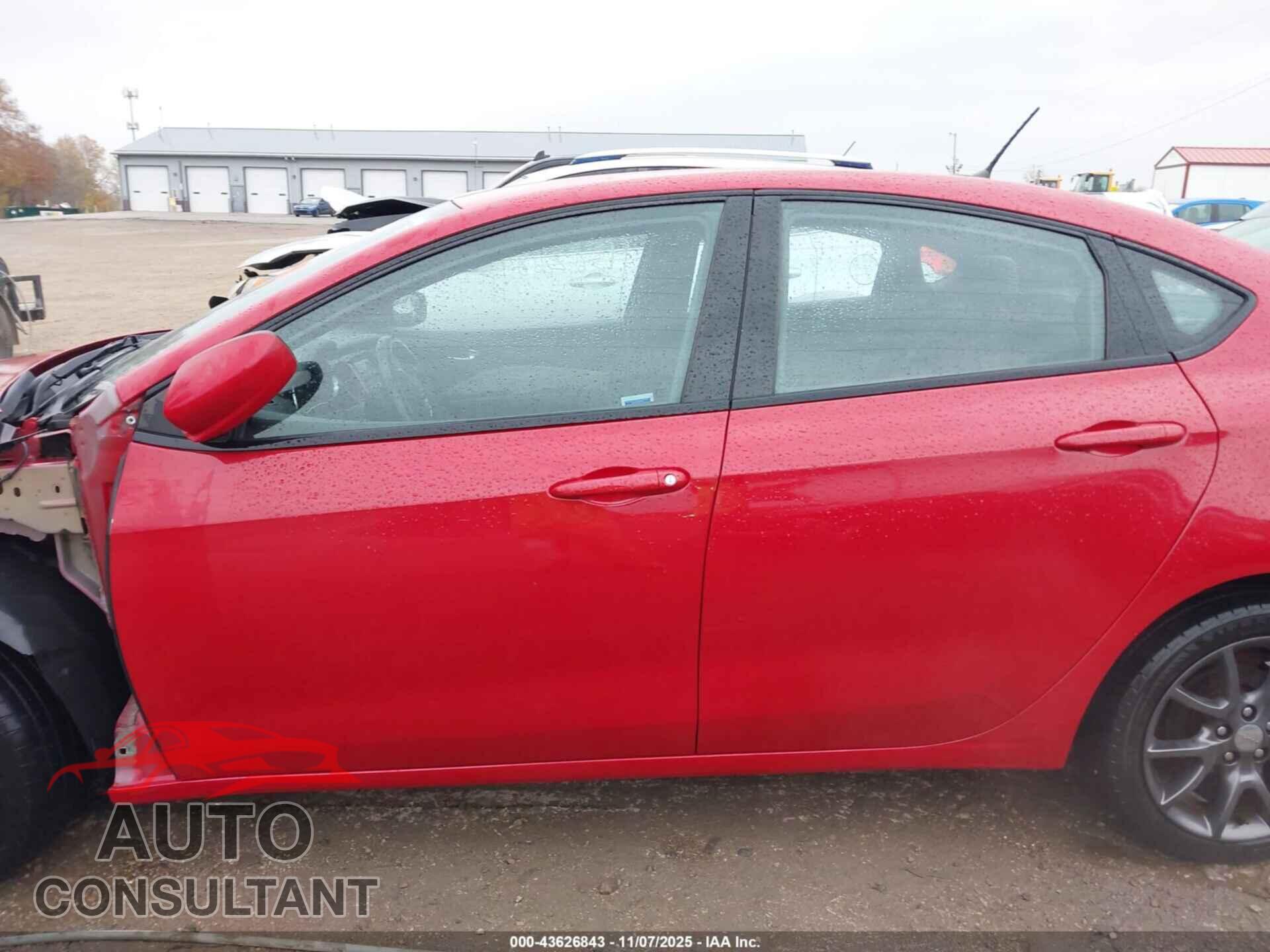DODGE DART 2016 - 1C3CDFBB6GD531360