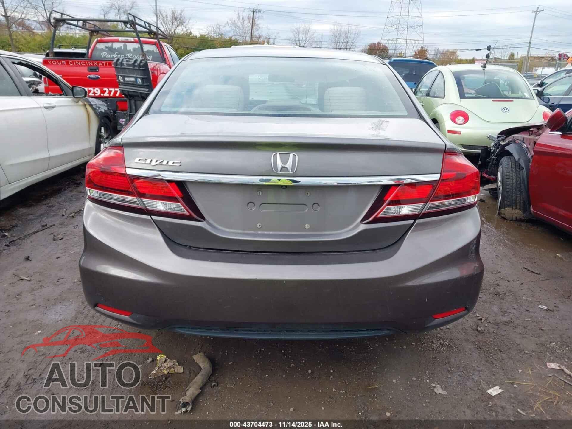 HONDA CIVIC 2013 - 19XFB2F54DE044681