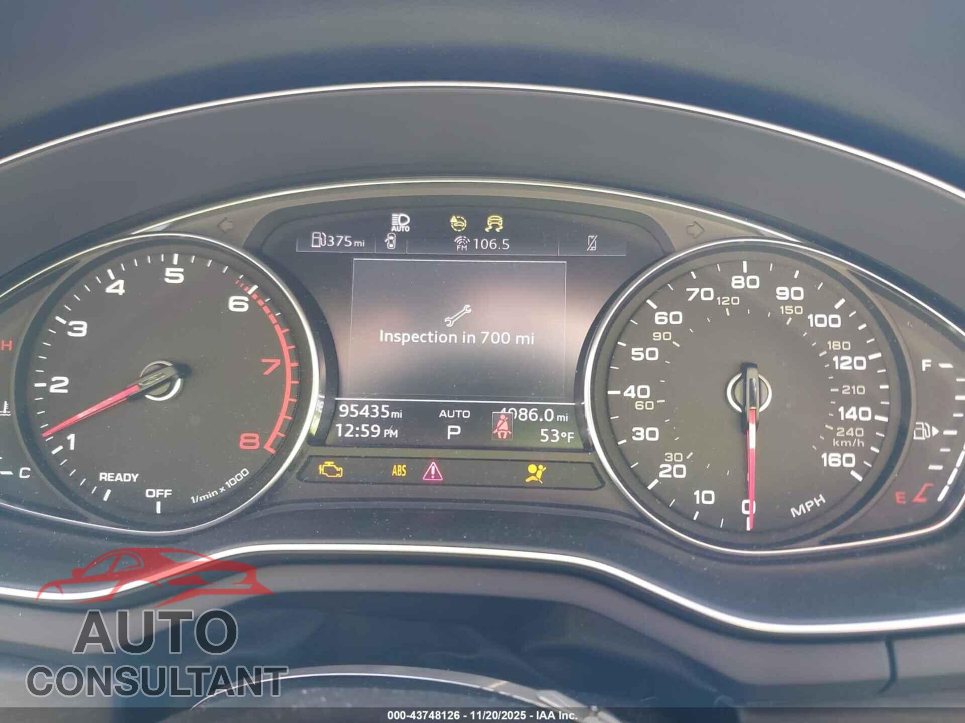 AUDI A4 2021 - WAUDAAF45MN007319