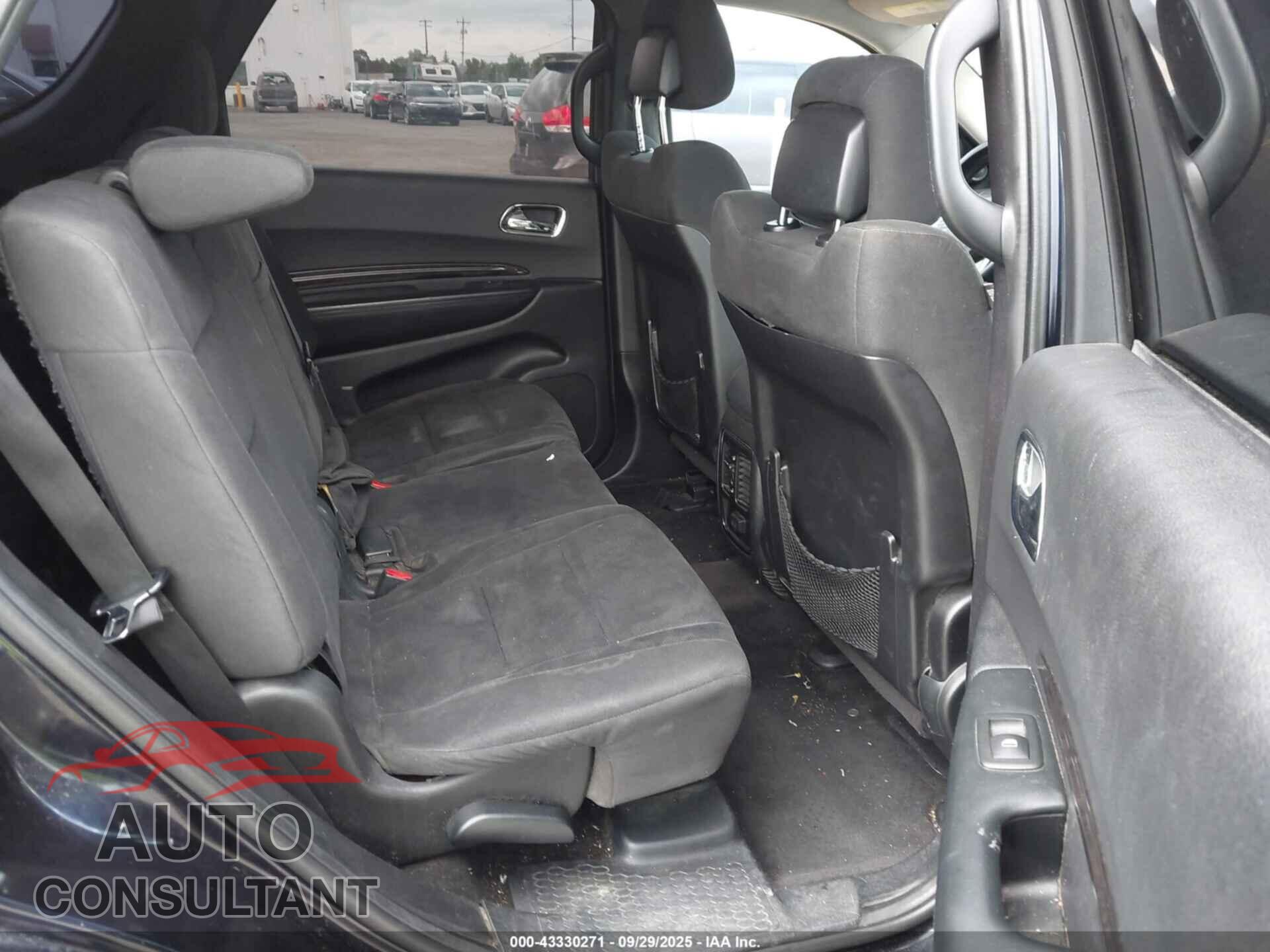 DODGE DURANGO 2011 - 1D4RD4GG3BC680339