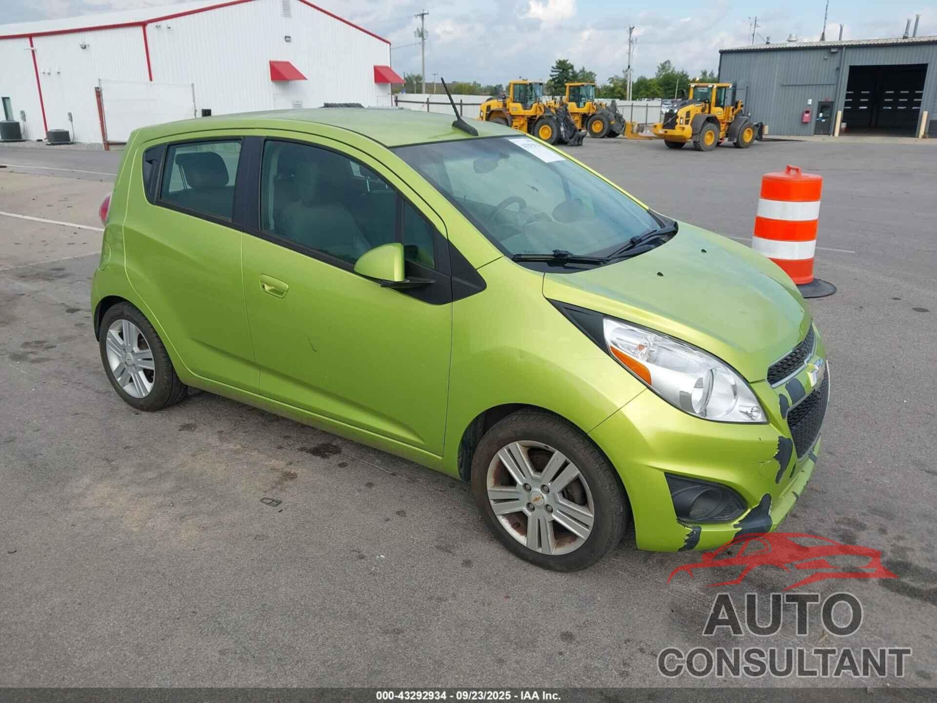 CHEVROLET SPARK 2014 - KL8CD6S96EC416701