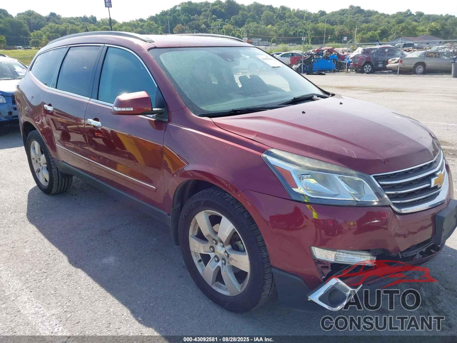 CHEVROLET TRAVERSE 2015 - 1GNKRJKD8FJ102712
