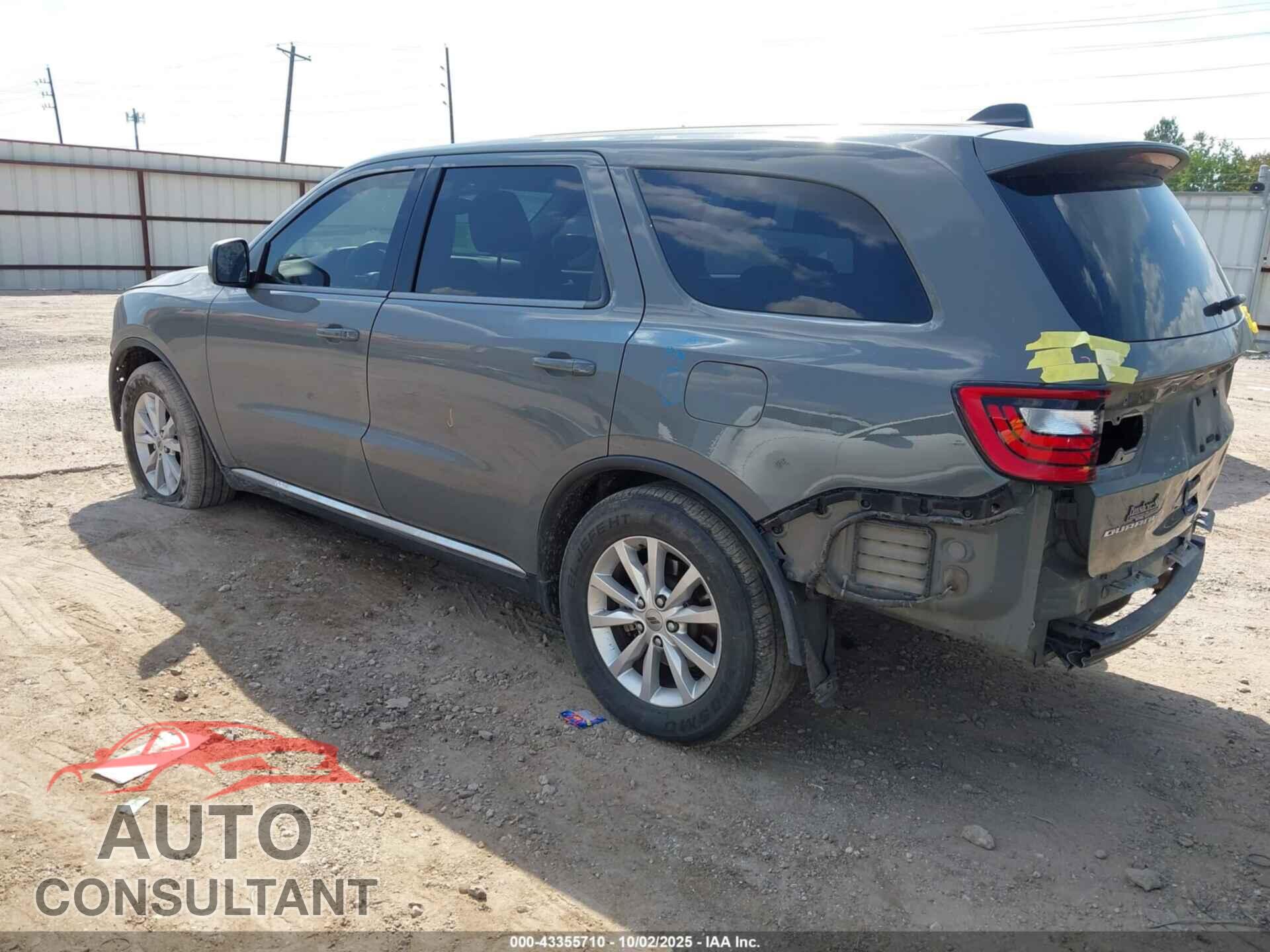 DODGE DURANGO 2021 - 1C4RDHAG7MC693546