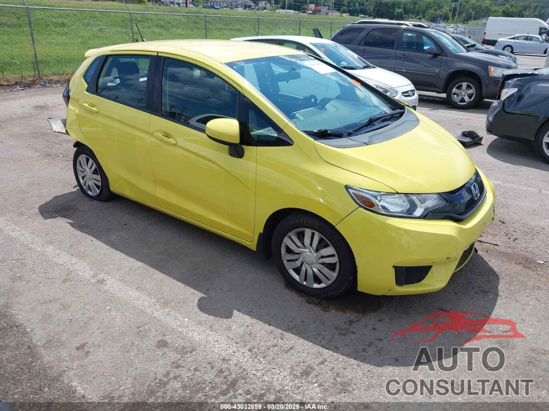 HONDA FIT 2015 - 3HGGK5H55FM753634