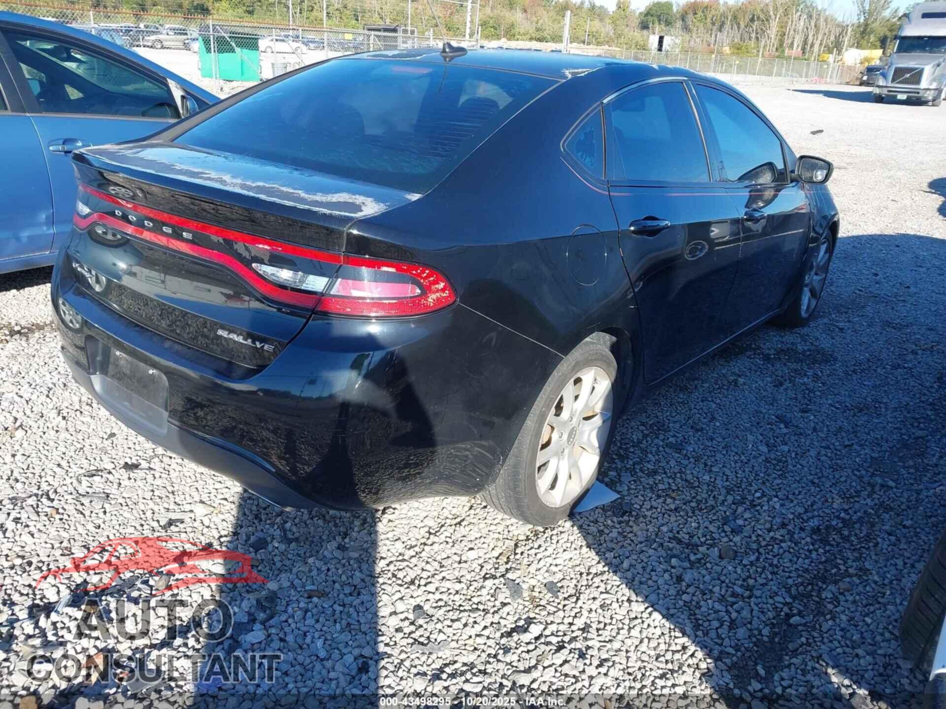 DODGE DART 2013 - 1C3CDFBA2DD241815