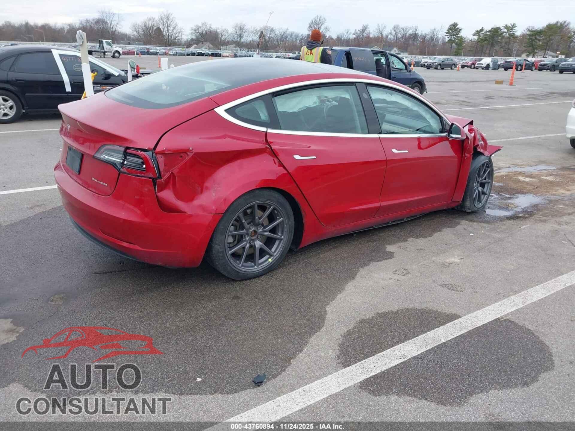 TESLA MODEL 3 2020 - 5YJ3E1EB5LF600324