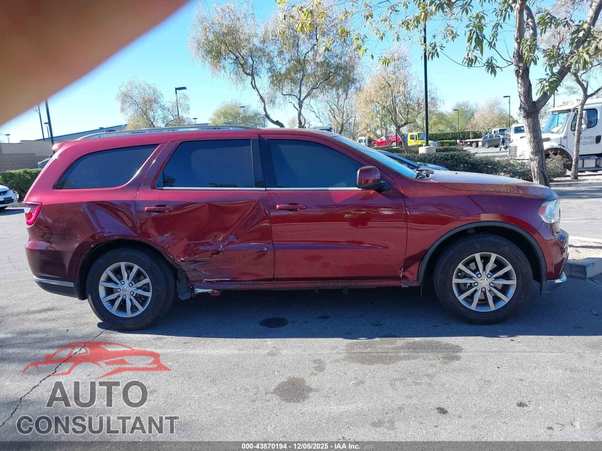 DODGE DURANGO 2018 - 1C4RDHAG6JC413014