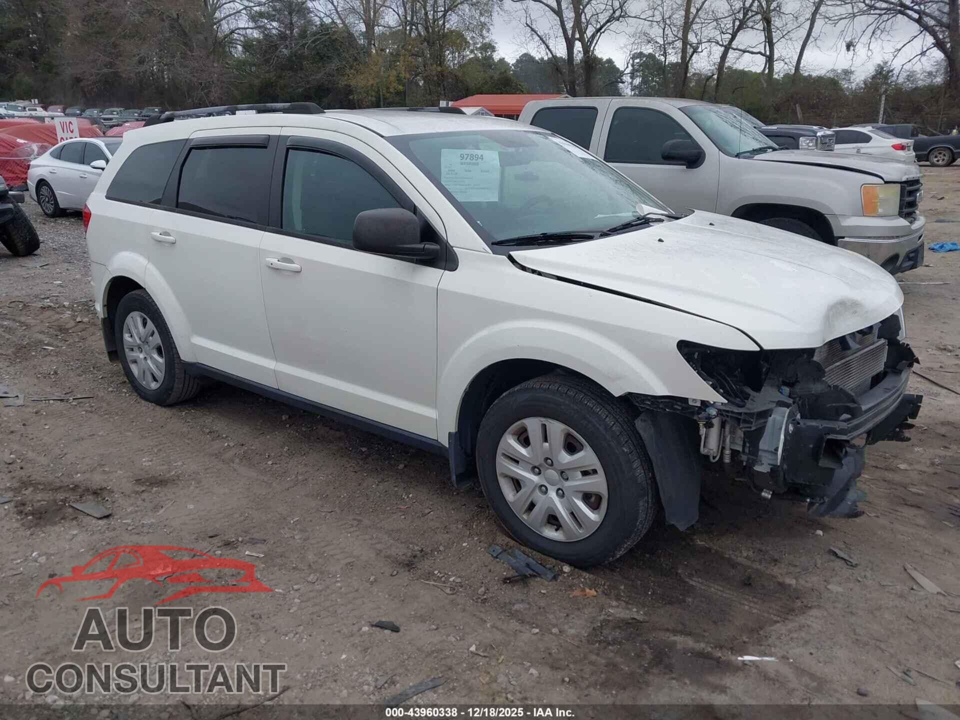 DODGE JOURNEY 2017 - 3C4PDCAB1HT691297