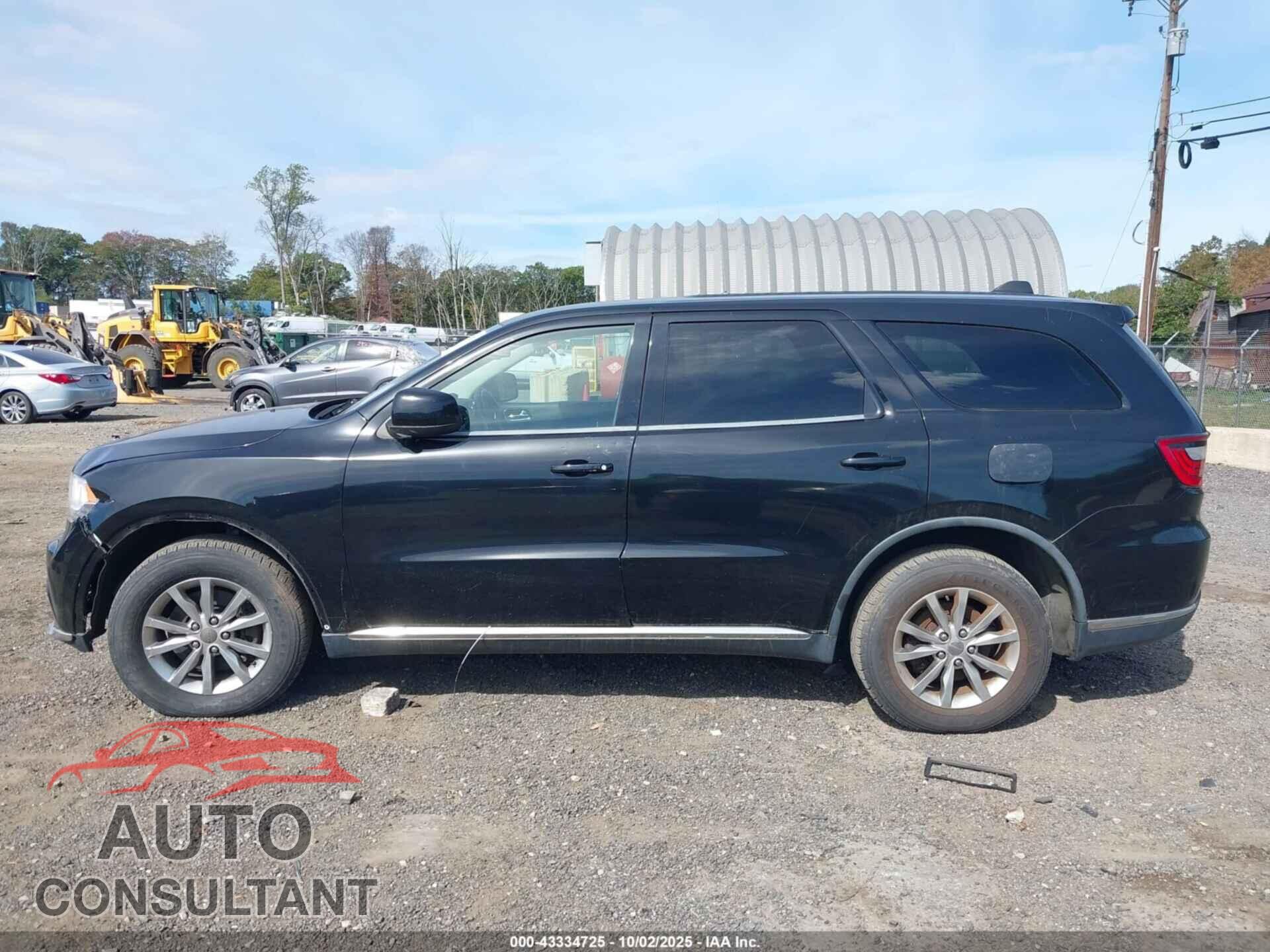 DODGE DURANGO 2016 - 1C4RDJFG0GC449614