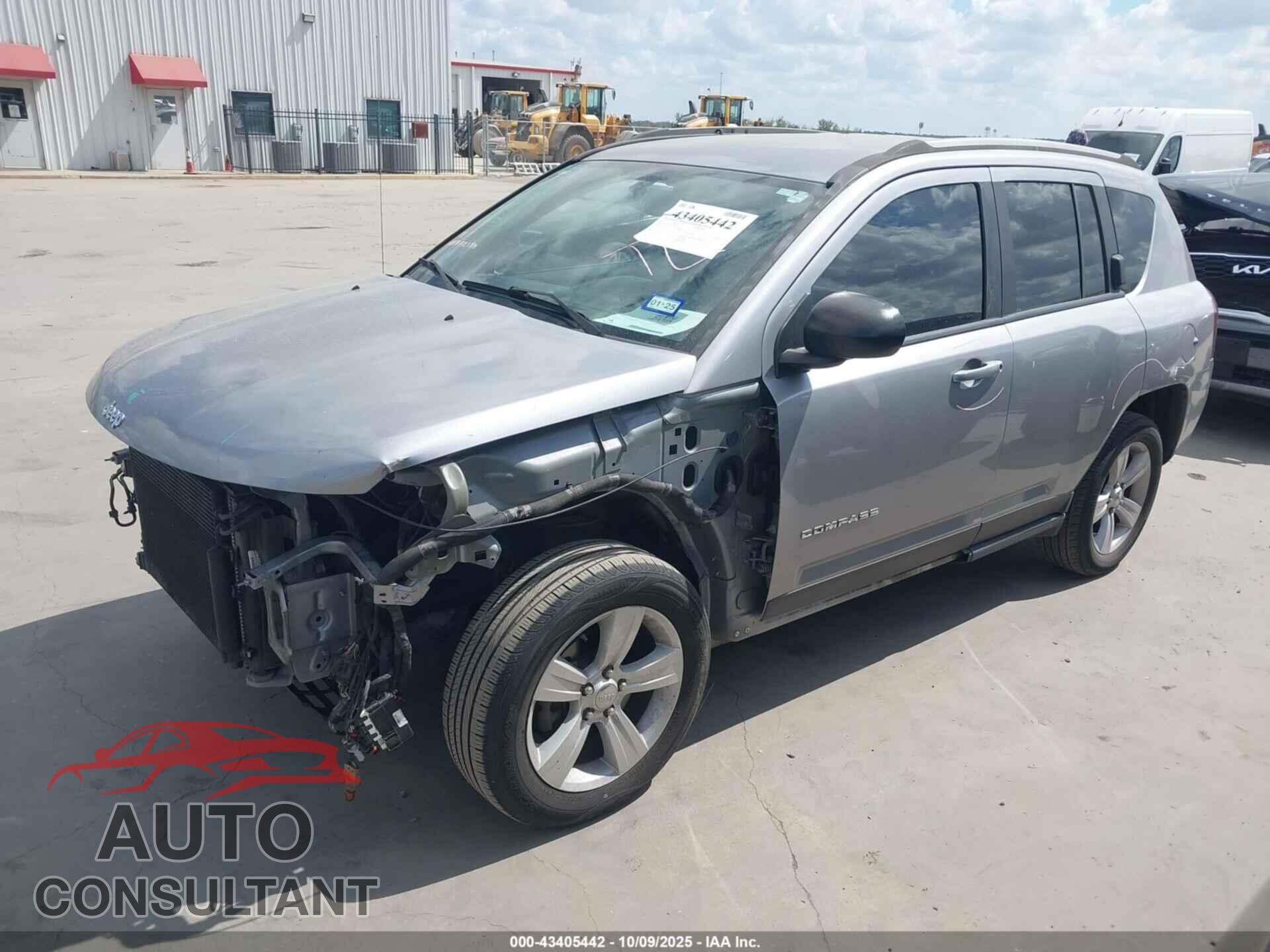 JEEP COMPASS 2017 - 1C4NJCBA5HD124134