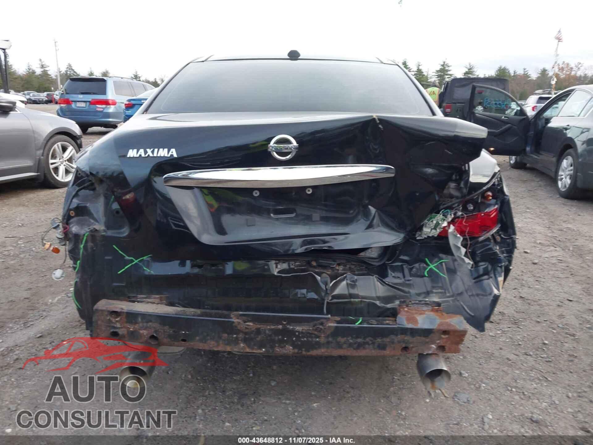 NISSAN MAXIMA 2012 - 1N4AA5AP1CC863179