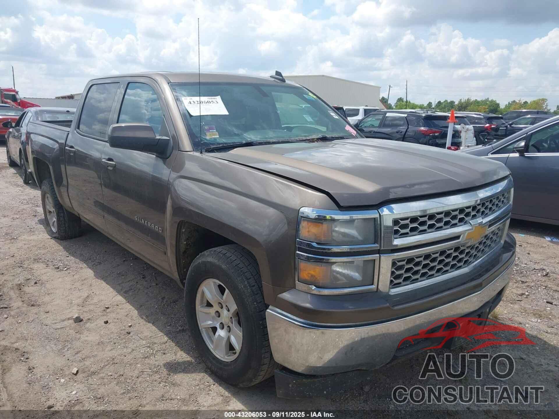 CHEVROLET SILVERADO 1500 2015 - 3GCPCREH5FG297604