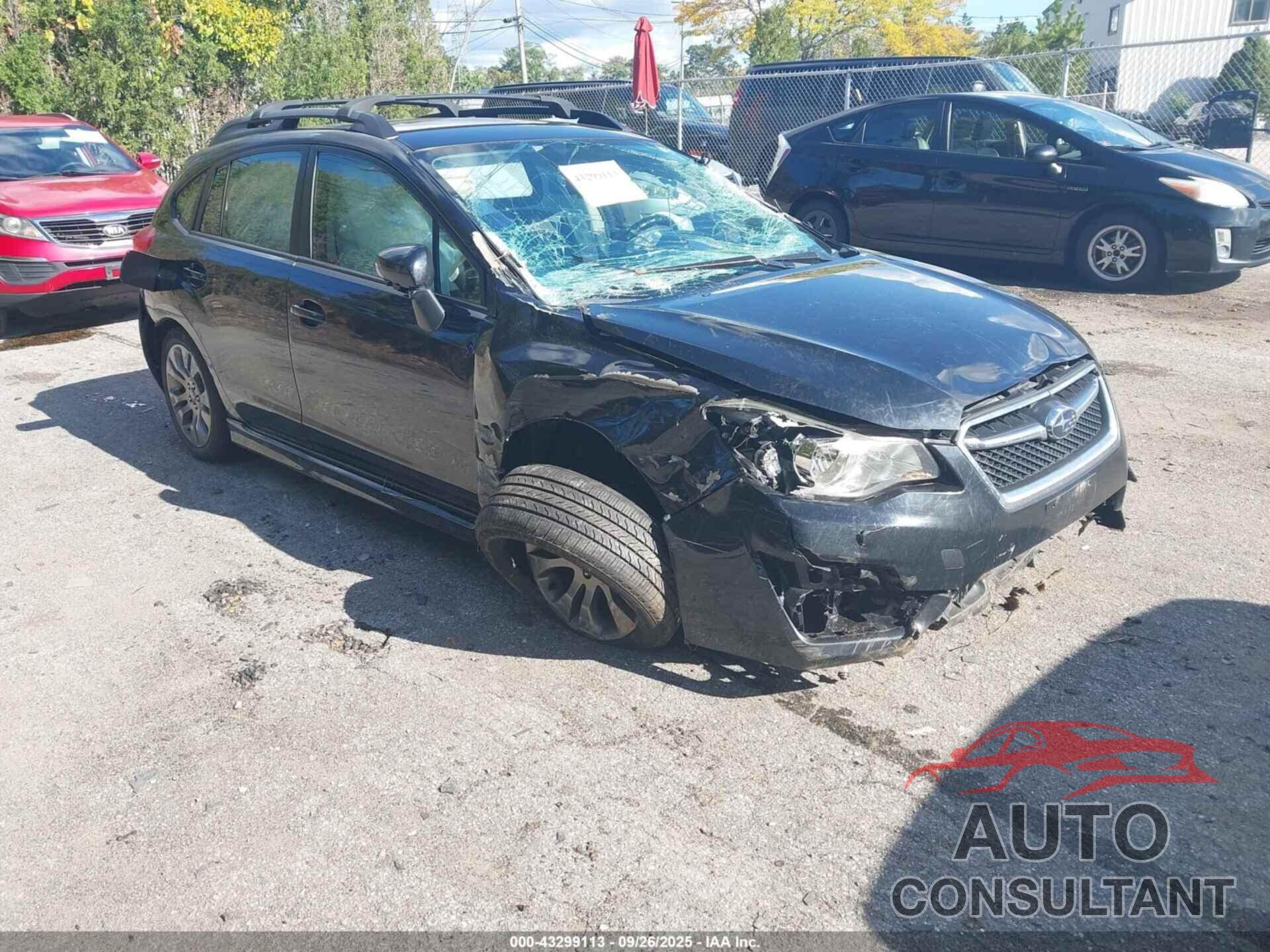 SUBARU IMPREZA 2016 - JF1GPAP61GH201806