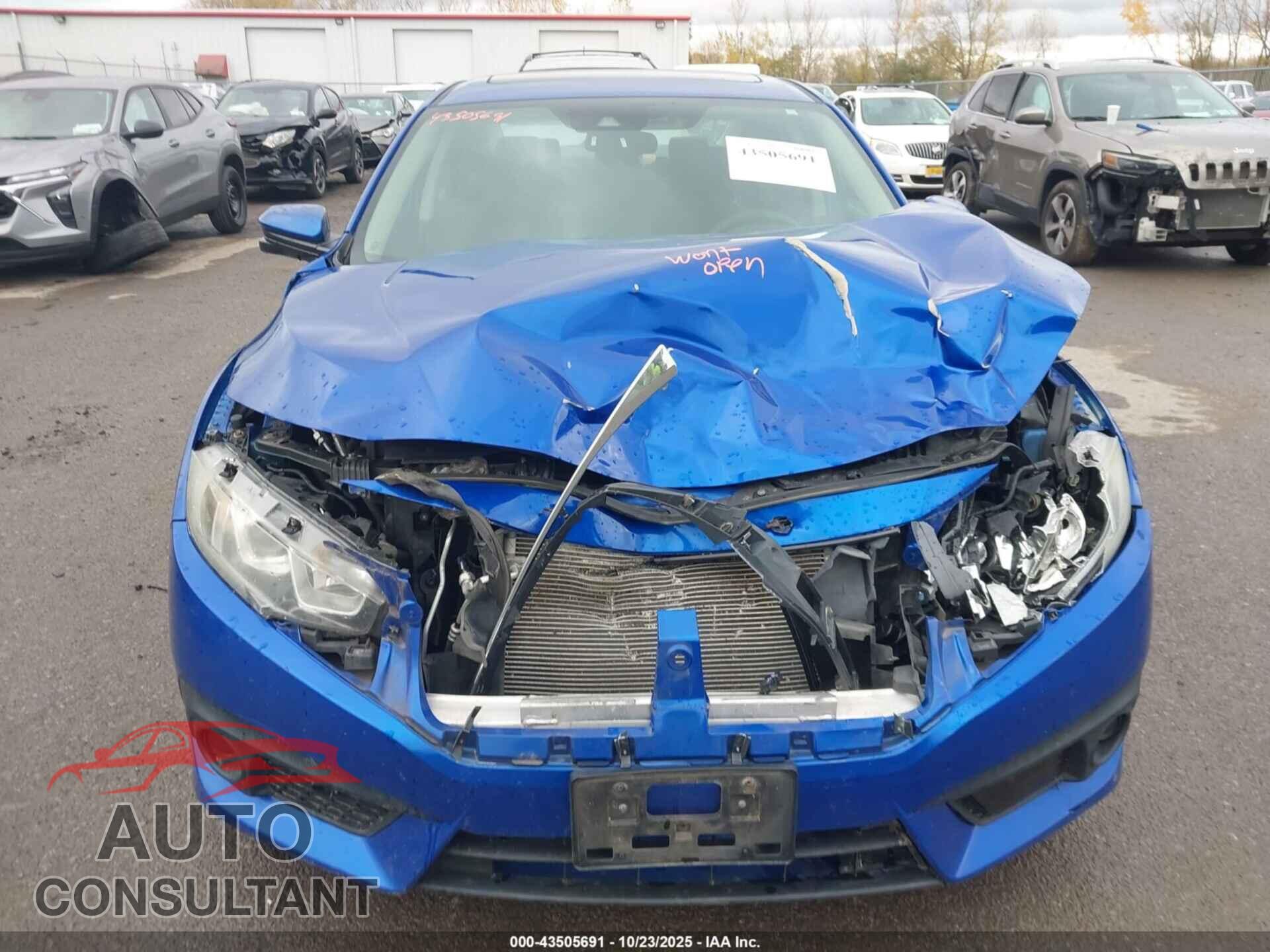 HONDA CIVIC 2017 - 19XFC2F8XHE204169