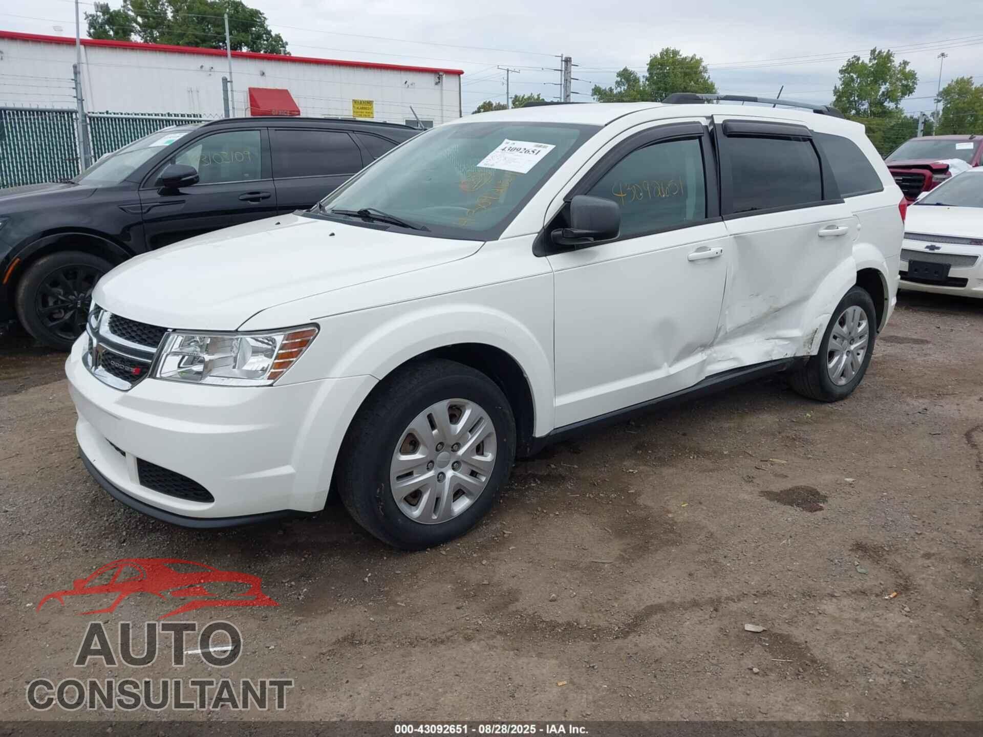 DODGE JOURNEY 2017 - 3C4PDCAB0HT621905