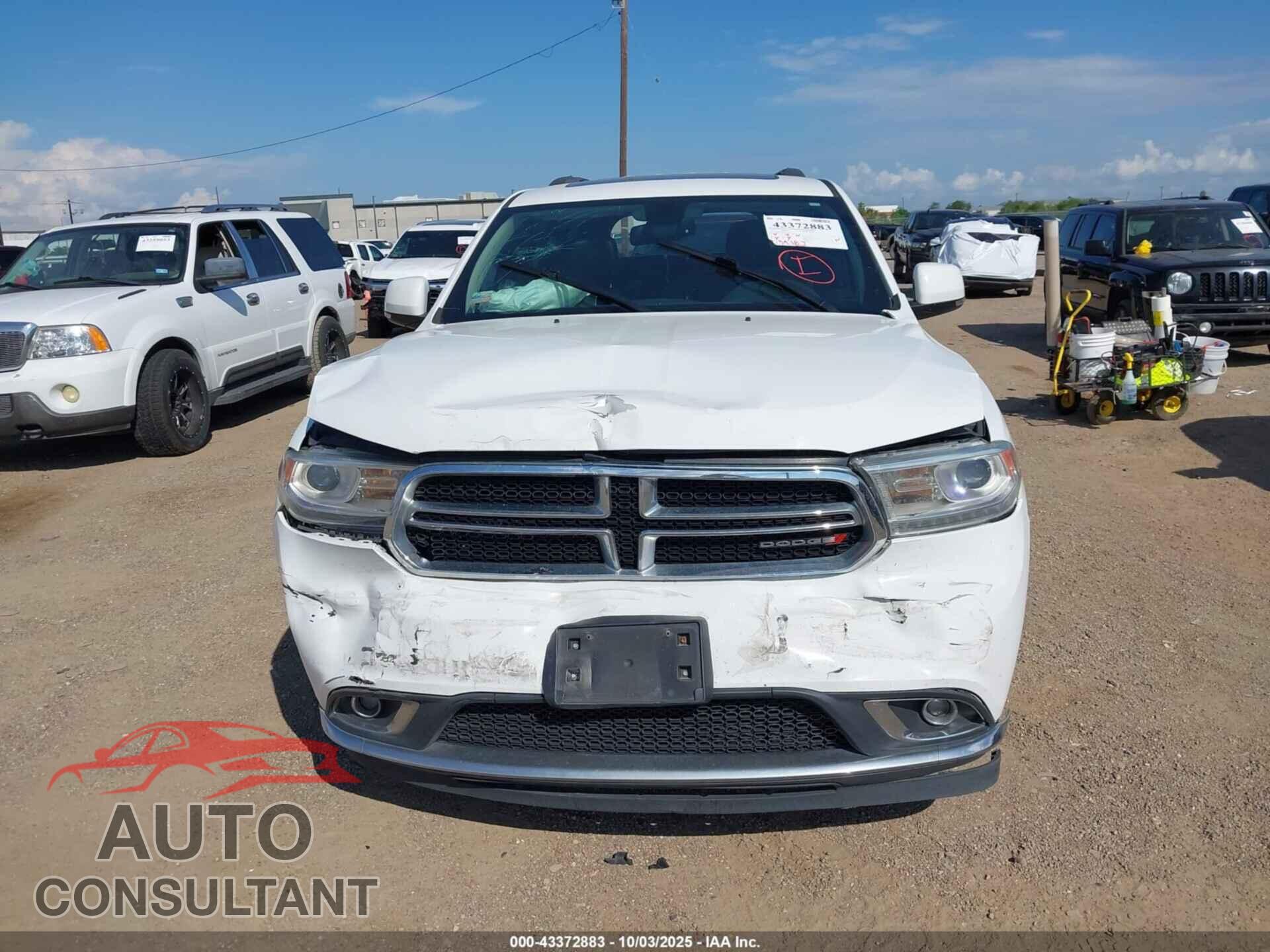 DODGE DURANGO 2015 - 1C4RDJDG9FC161494