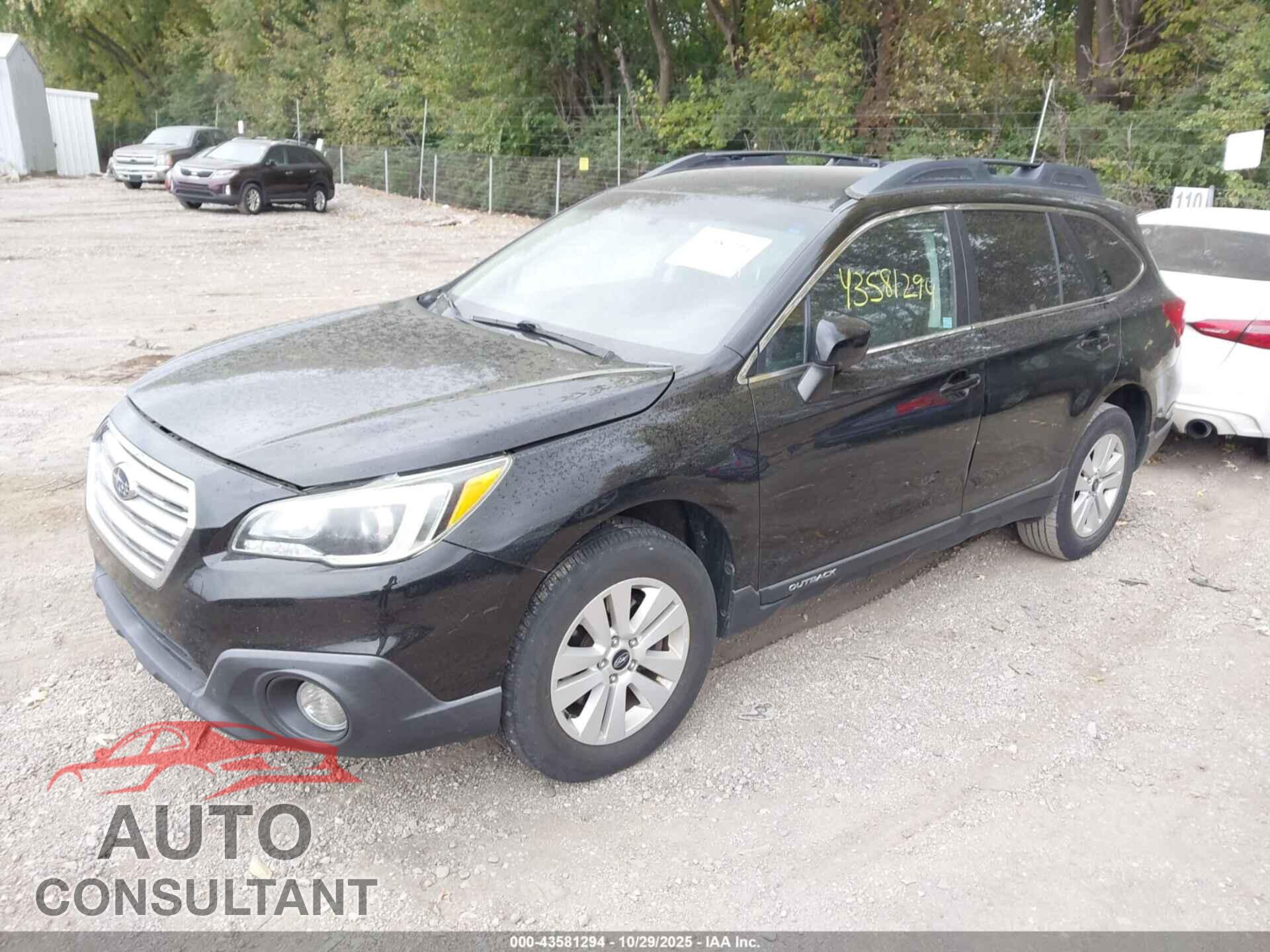 SUBARU OUTBACK 2016 - 4S4BSBCC4G3294611