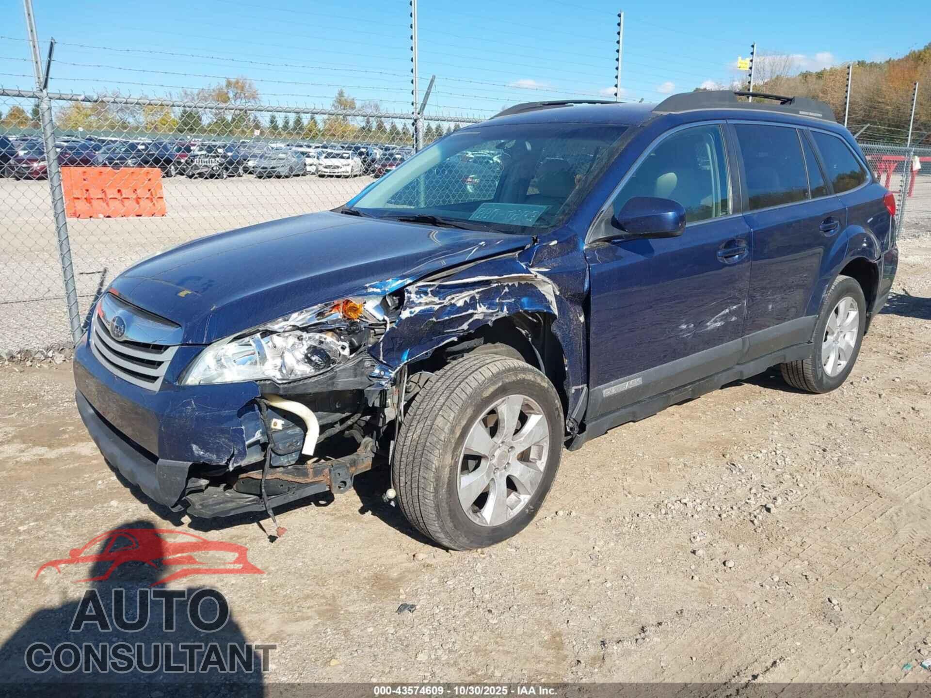 SUBARU OUTBACK 2010 - 4S4BRCCC0A3376800
