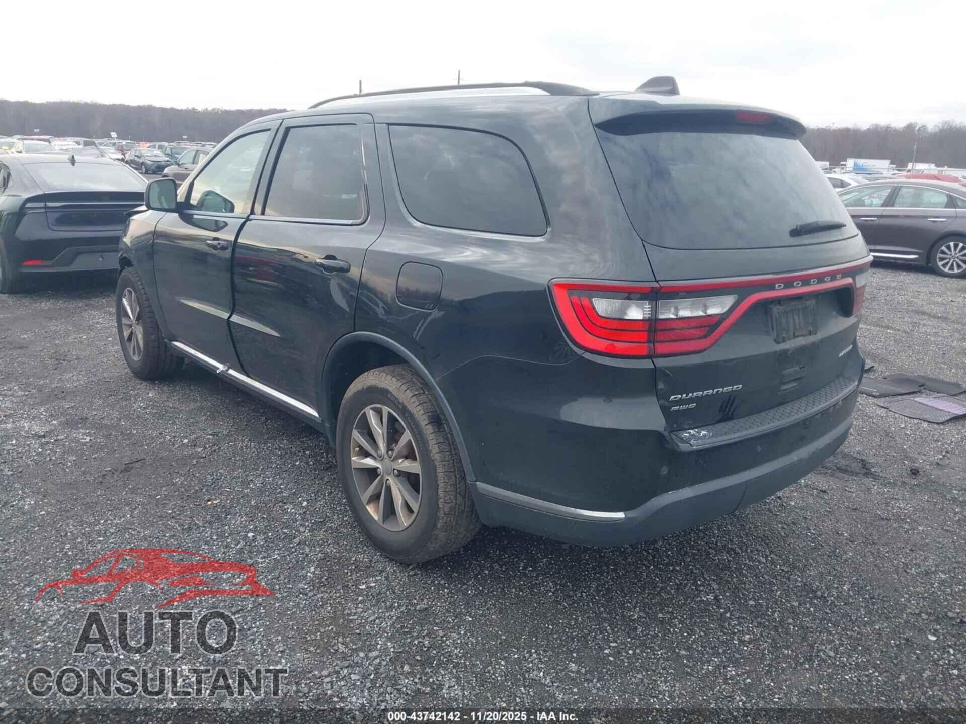 DODGE DURANGO 2016 - 1C4RDJDGXGC486026