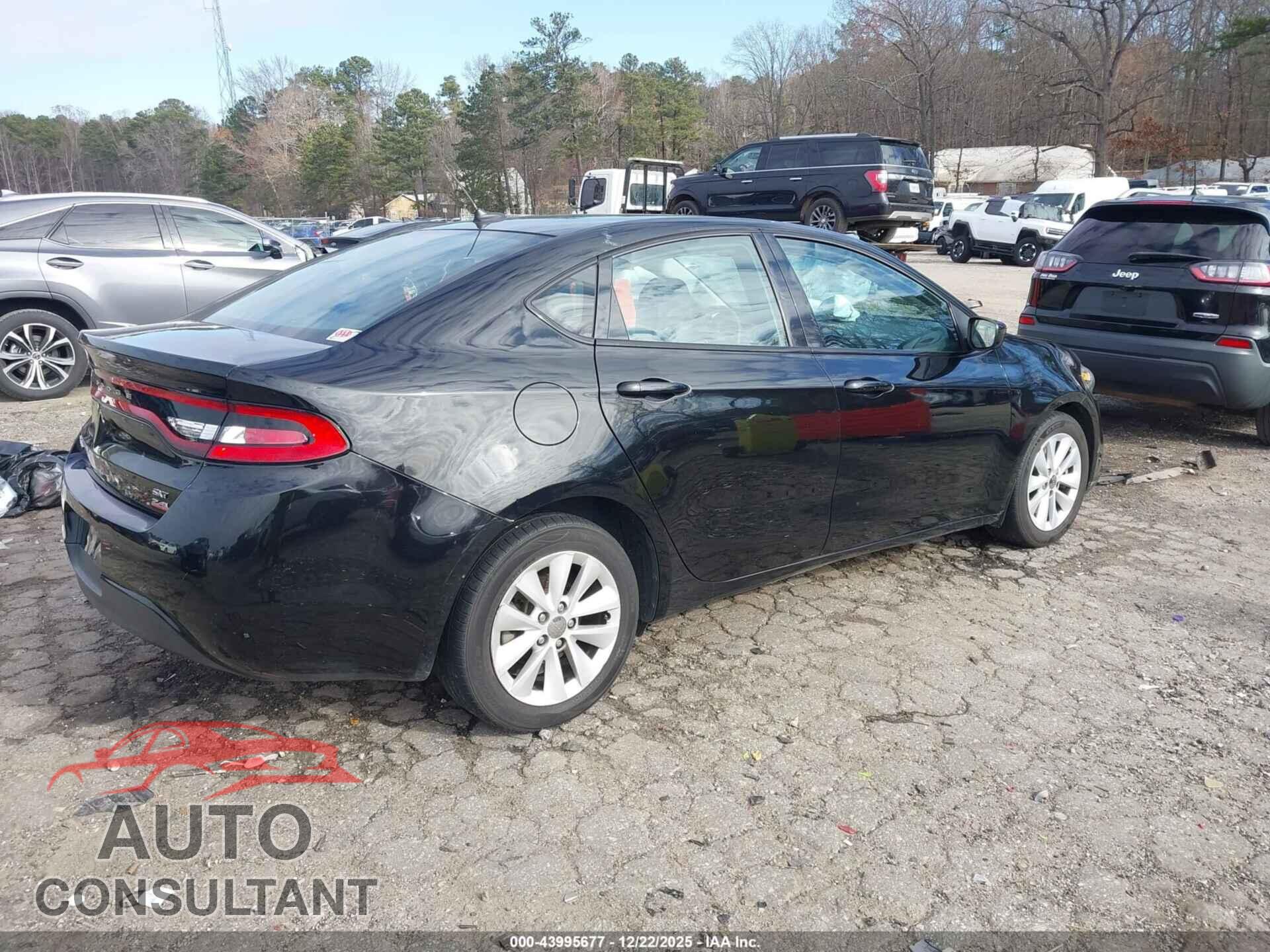 DODGE DART 2014 - 1C3CDFBB7ED746727