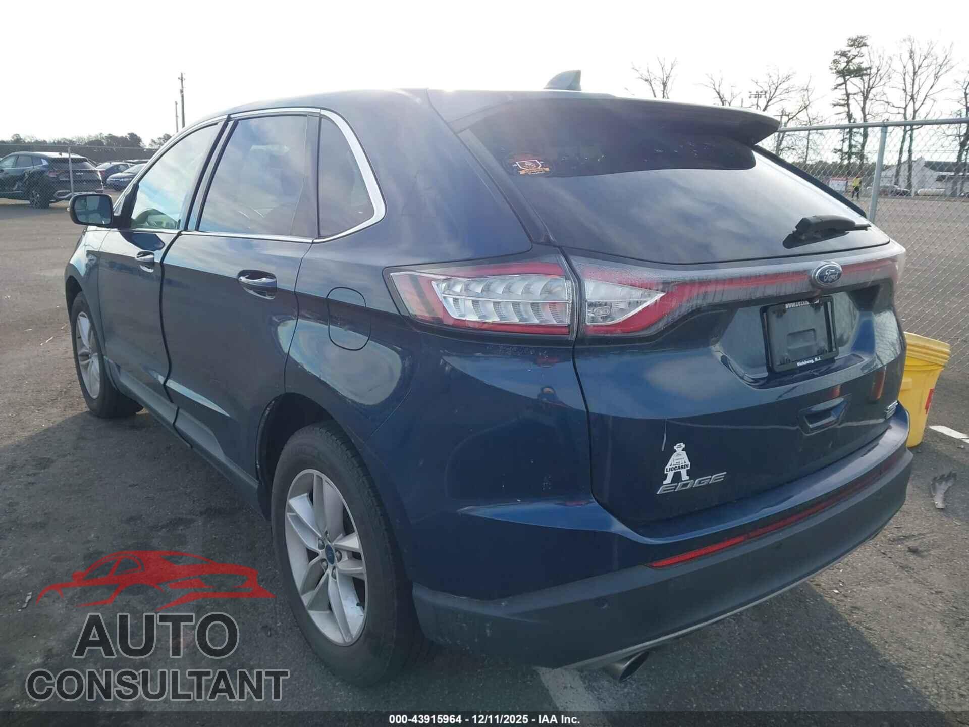 FORD EDGE 2017 - 2FMPK4J90HBC57274