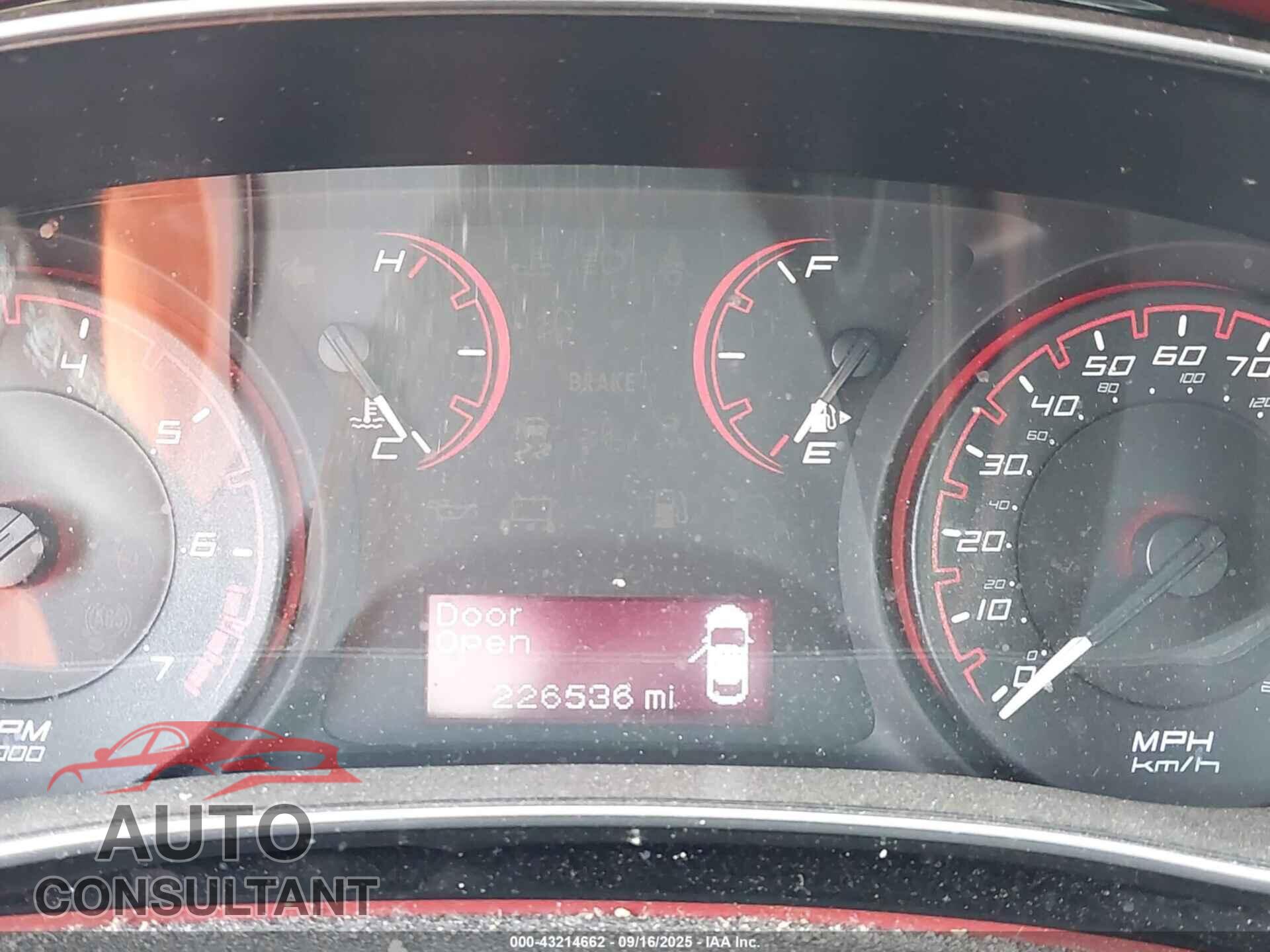 DODGE DART 2015 - 1C3CDFBB5FD120370
