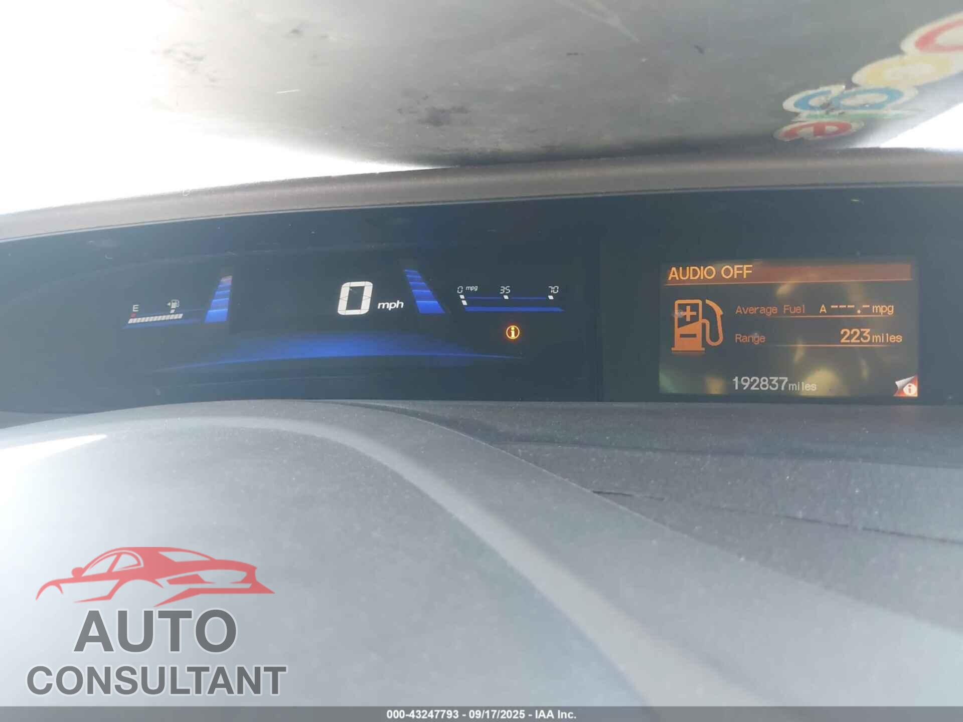 HONDA CIVIC 2012 - 2HGFB2F56CH572016