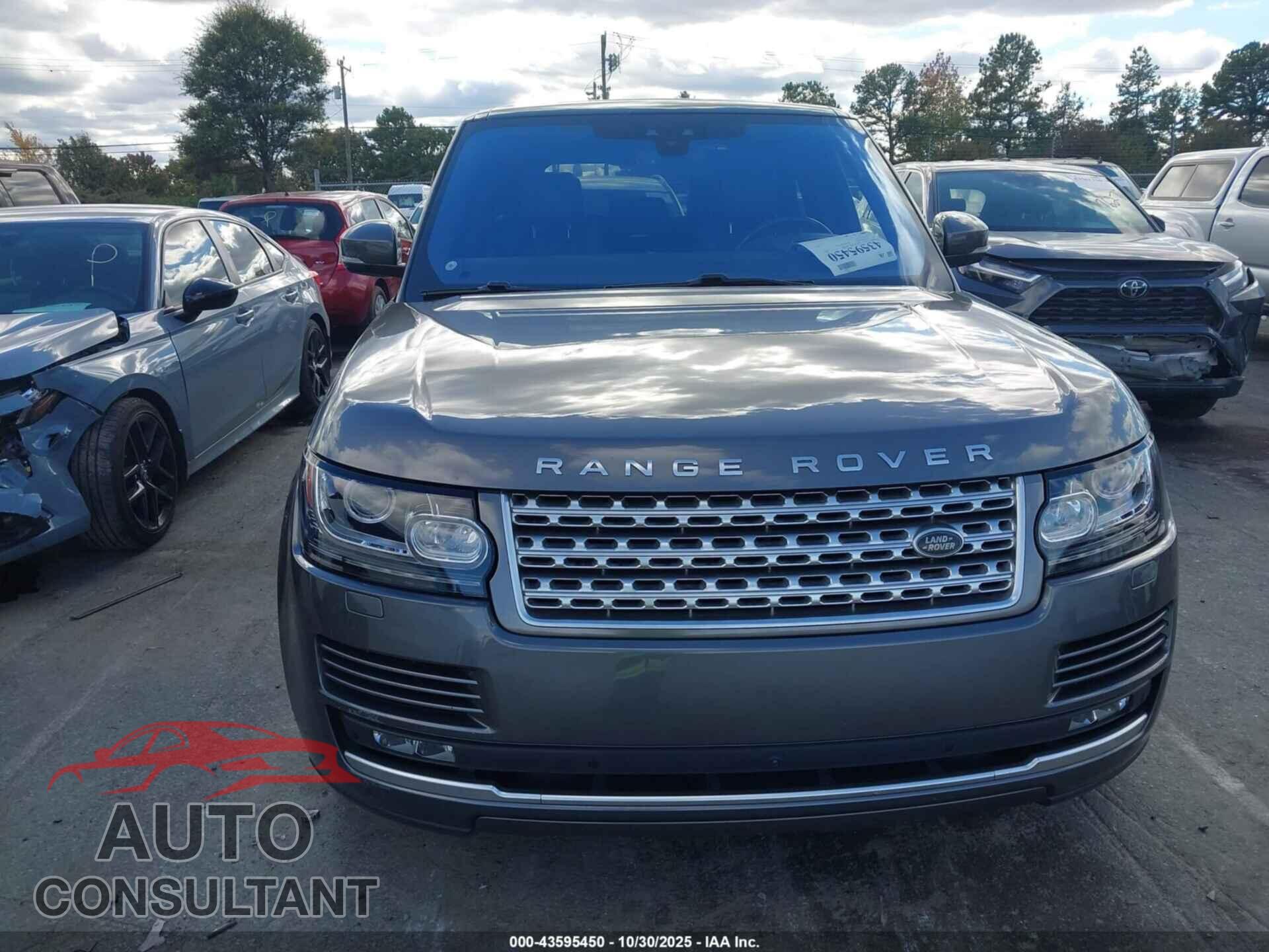 LAND ROVER RANGE ROVER 2017 - SALGS2FE6HA320493
