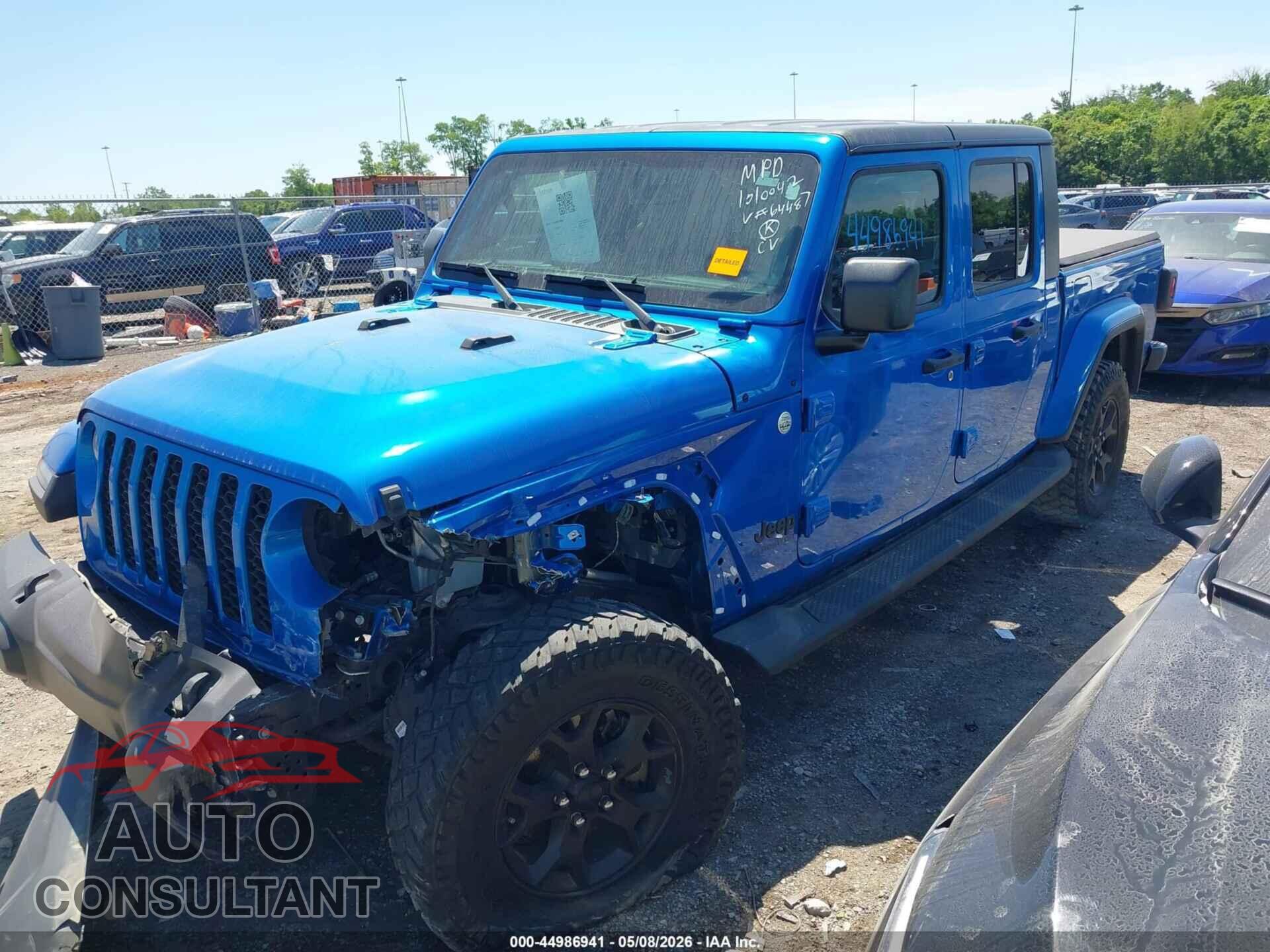 JEEP GLADIATOR 2021 - 1C6HJTAGXML564487