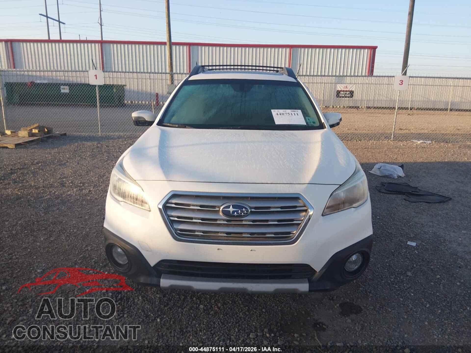 SUBARU OUTBACK 2017 - 4S4BSANC8H3363700