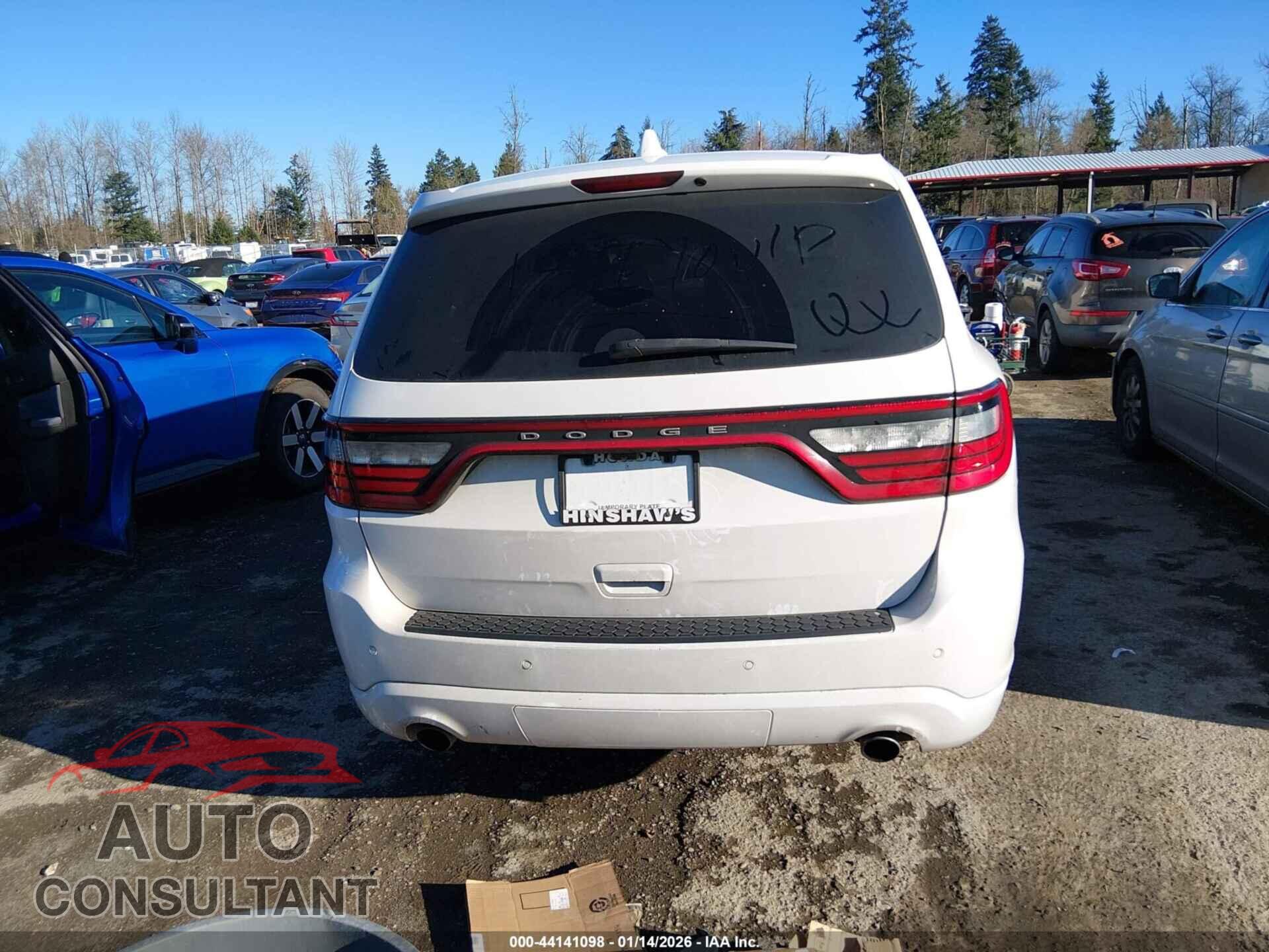 DODGE DURANGO 2017 - 1C4SDJCT2HC797130
