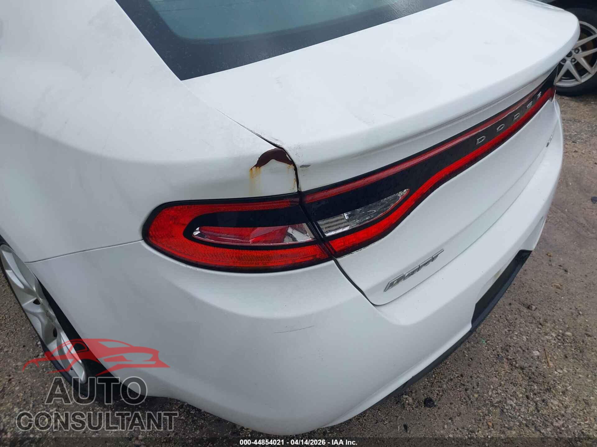DODGE DART 2013 - 1C3CDFBA1DD710120