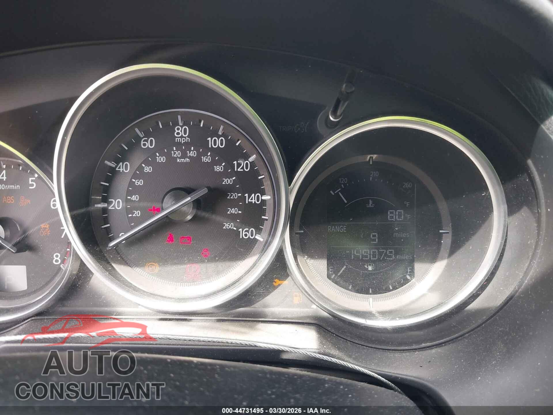 MAZDA MAZDA6 2017 - JM1GL1V58H1100658