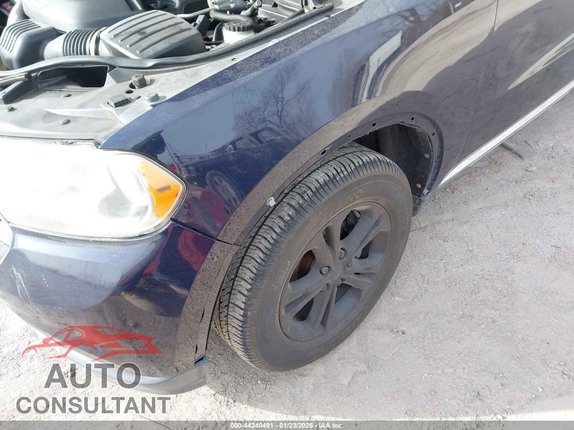 DODGE DURANGO 2012 - 1C4RDHAG7CC206540