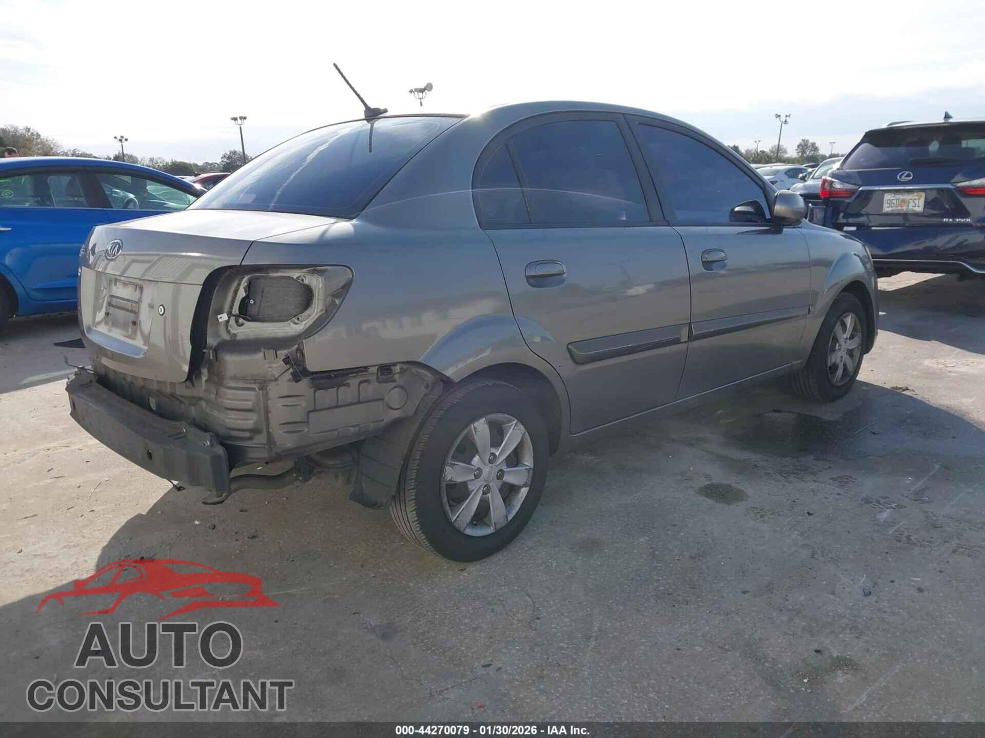 KIA RIO 2010 - KNADH4A37A6646965