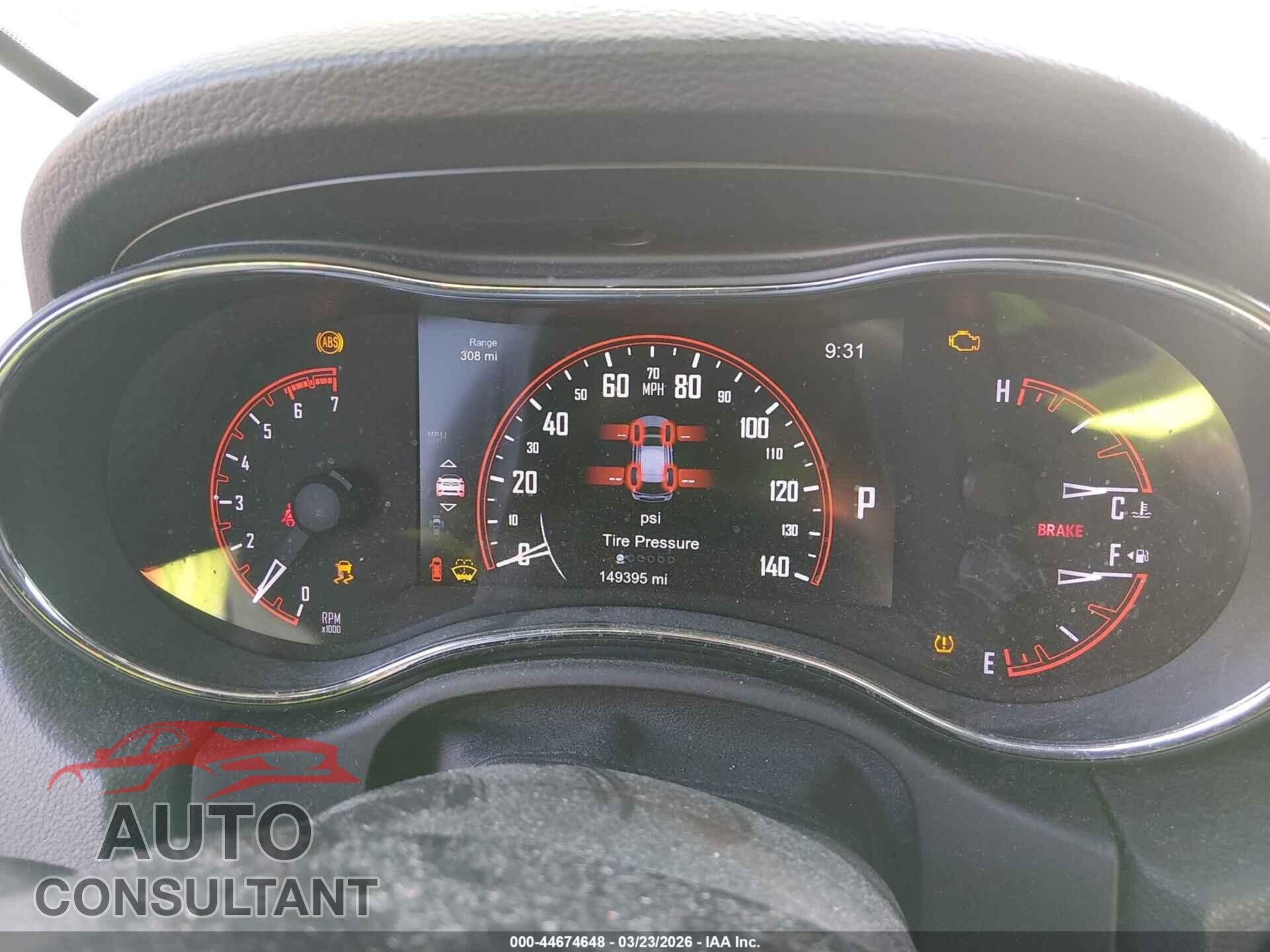 DODGE DURANGO 2014 - 1C4SDJCT2EC598235