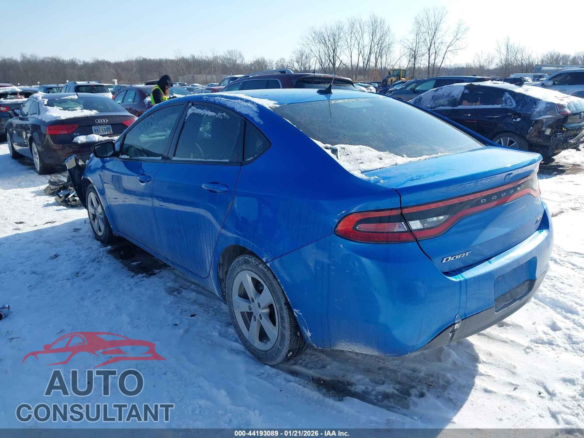 DODGE DART 2015 - 1C3CDFBB6FD299082