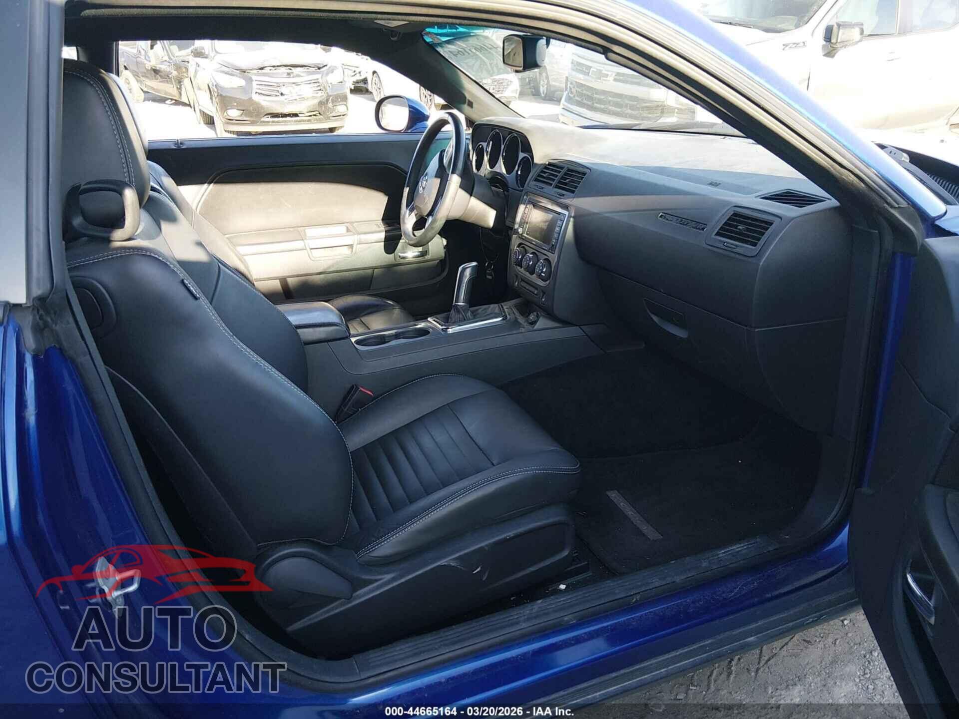 DODGE CHALLENGER 2012 - 2C3CDYBTXCH290730
