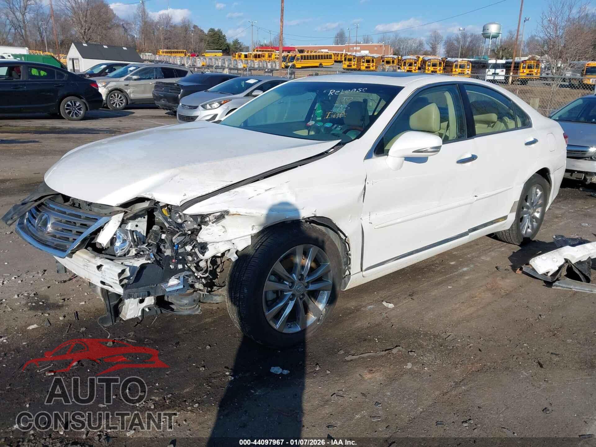 LEXUS ES 350 2011 - JTHBK1EG6B2425159