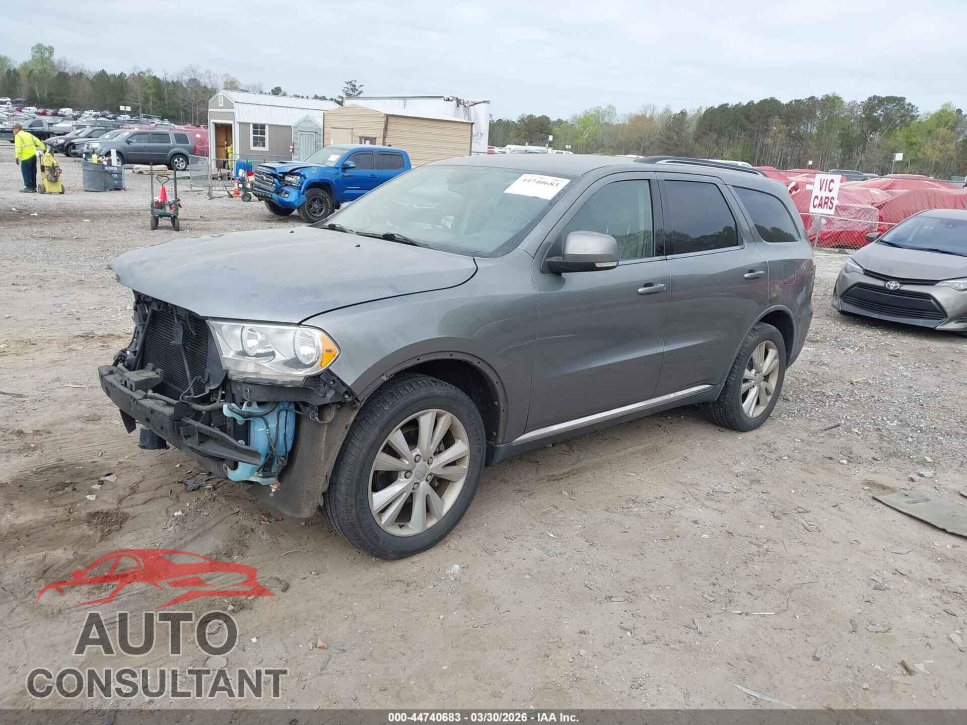 DODGE DURANGO 2012 - 1C4RDHDG4CC163142